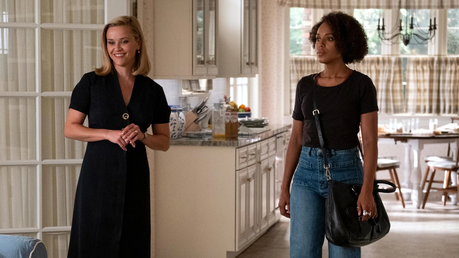 Reese Witherspoon and Kerry Washington in Little Fires Everywhere: Seeds and All (2020)