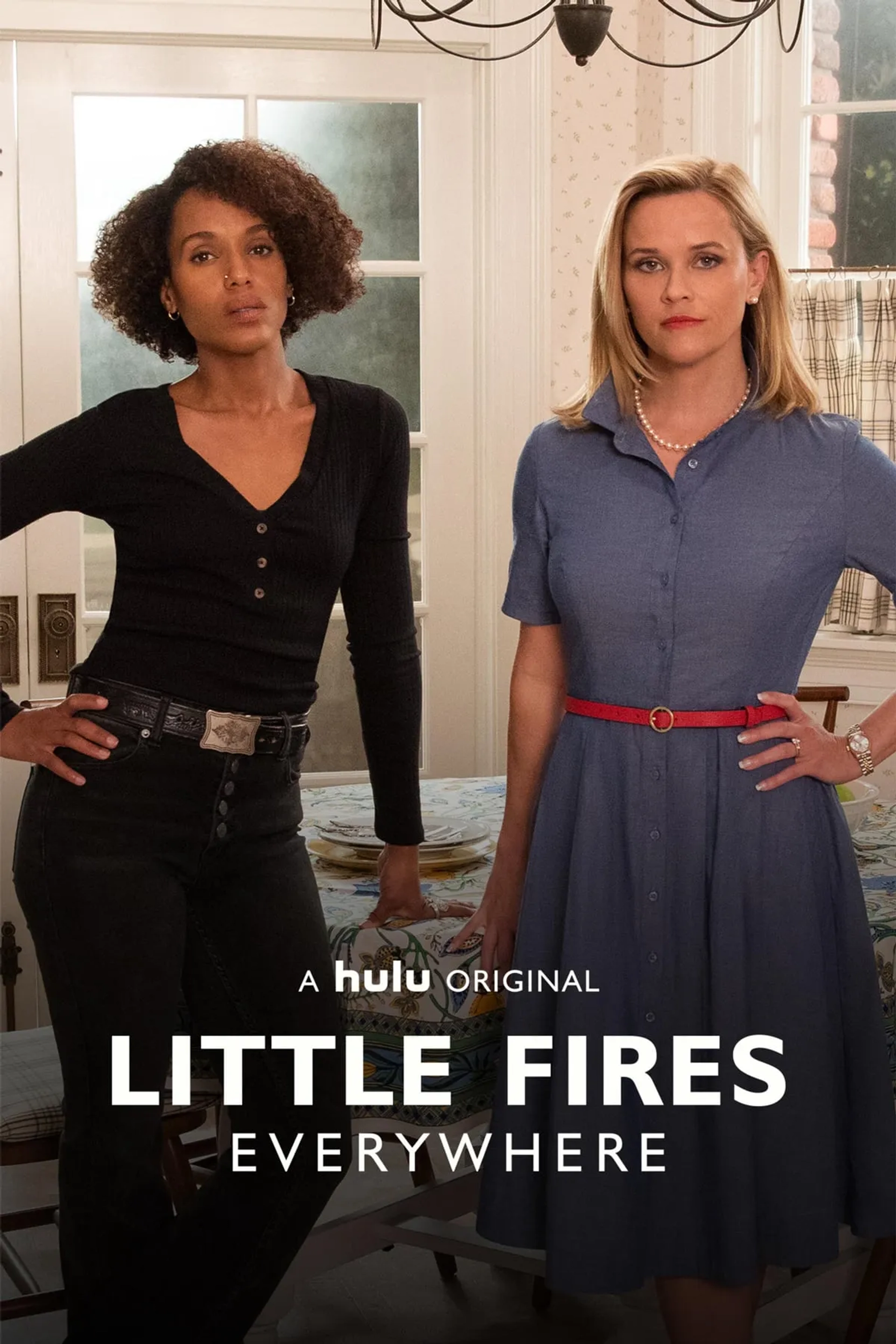 Reese Witherspoon and Kerry Washington in Little Fires Everywhere (2020)