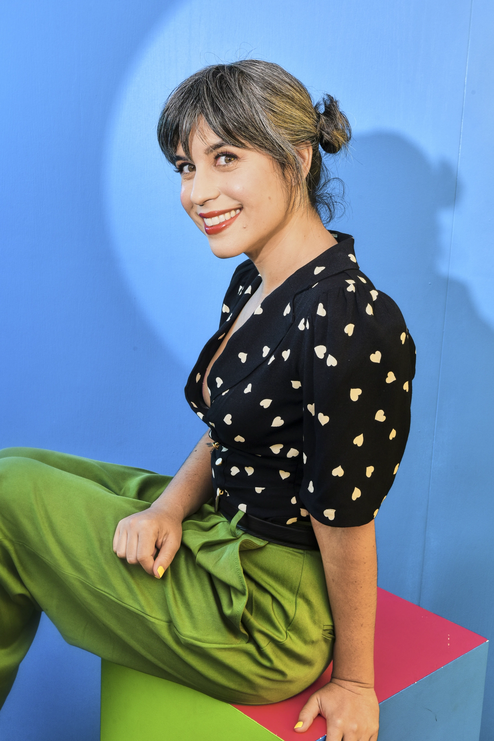 Ashly Burch at an event for Mythic Quest (2020)