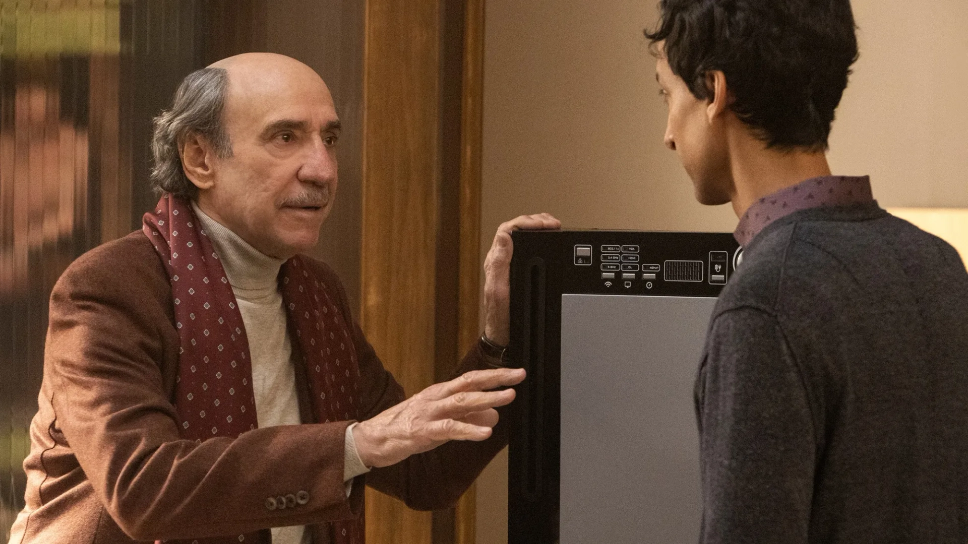 F. Murray Abraham and Danny Pudi in Mythic Quest: Non-Player Character (2020)