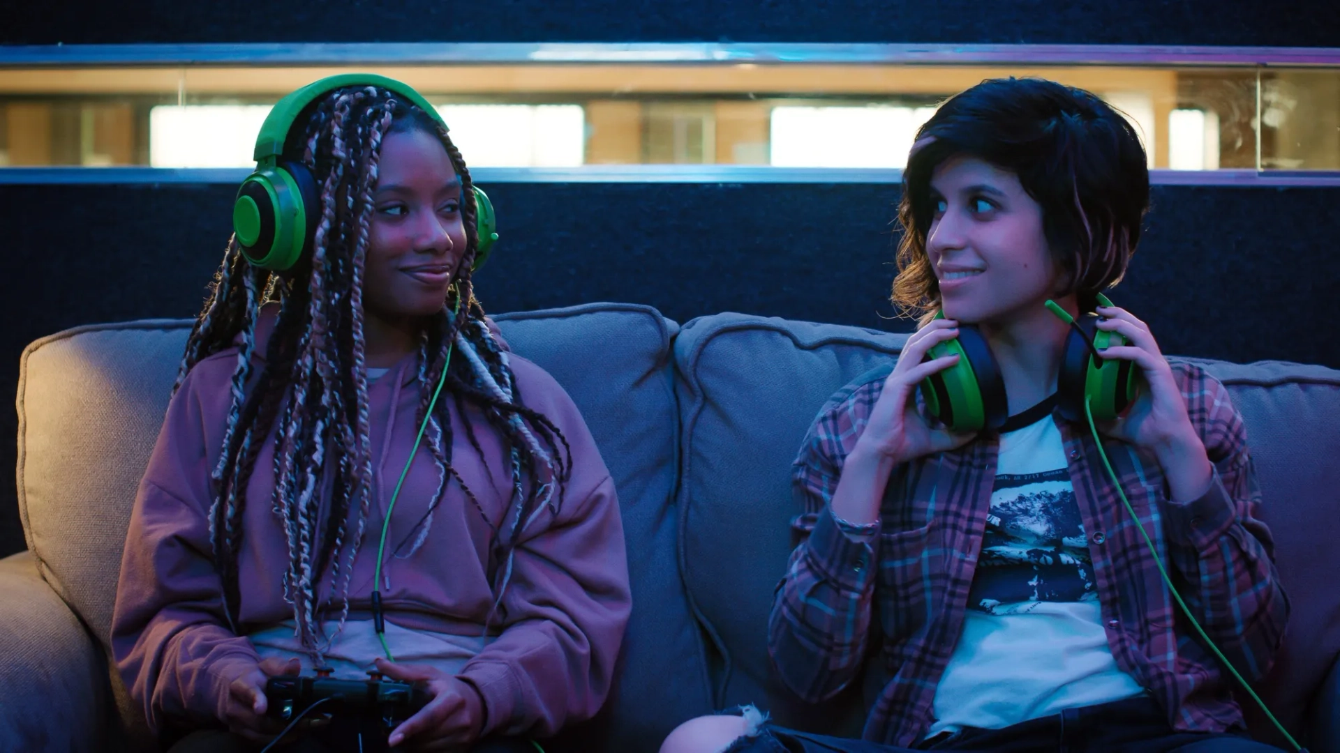 Imani Hakim and Ashly Burch in Mythic Quest: The Casino (2020)