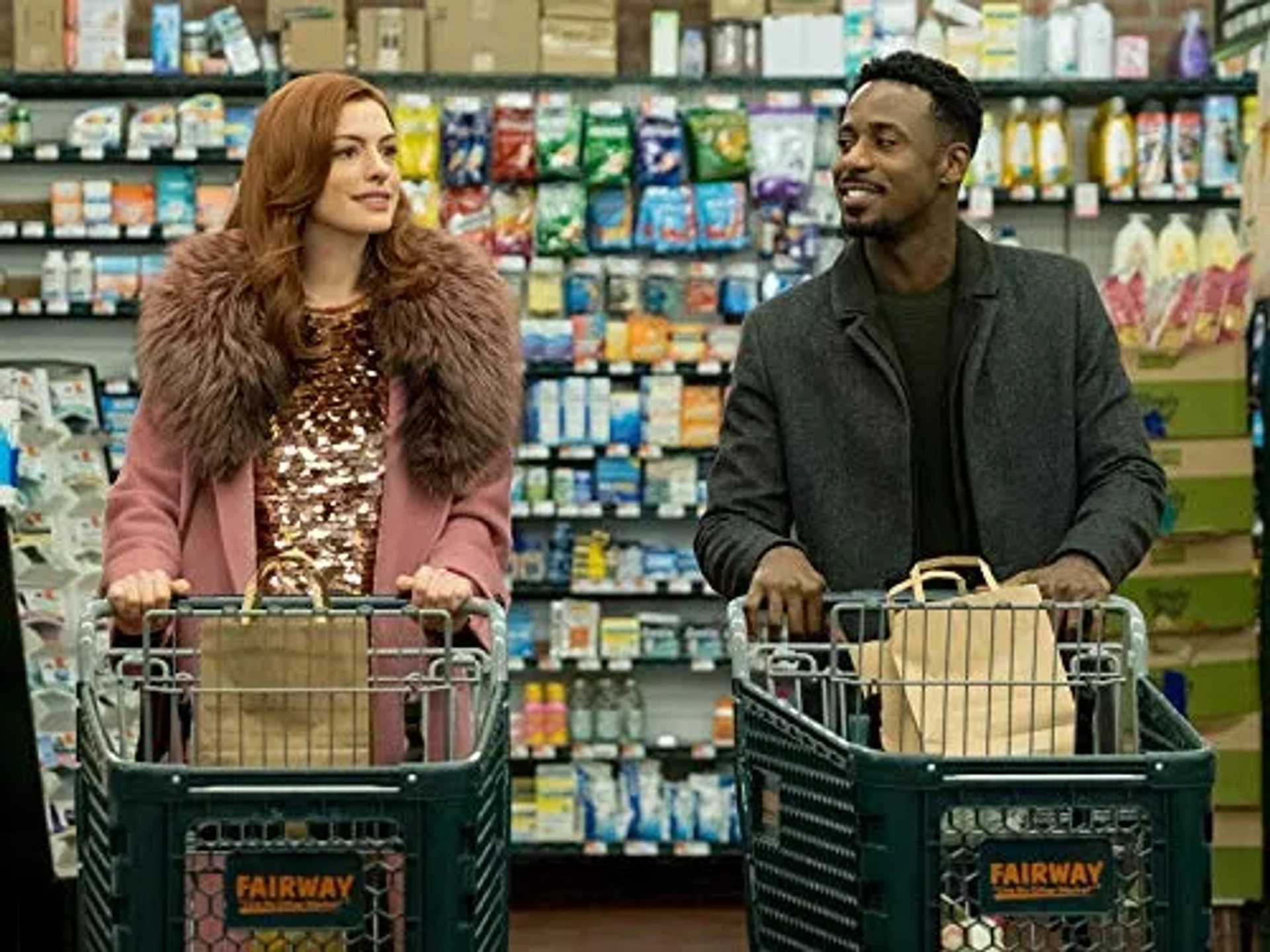 Anne Hathaway and Gary Carr in Modern Love (2019)