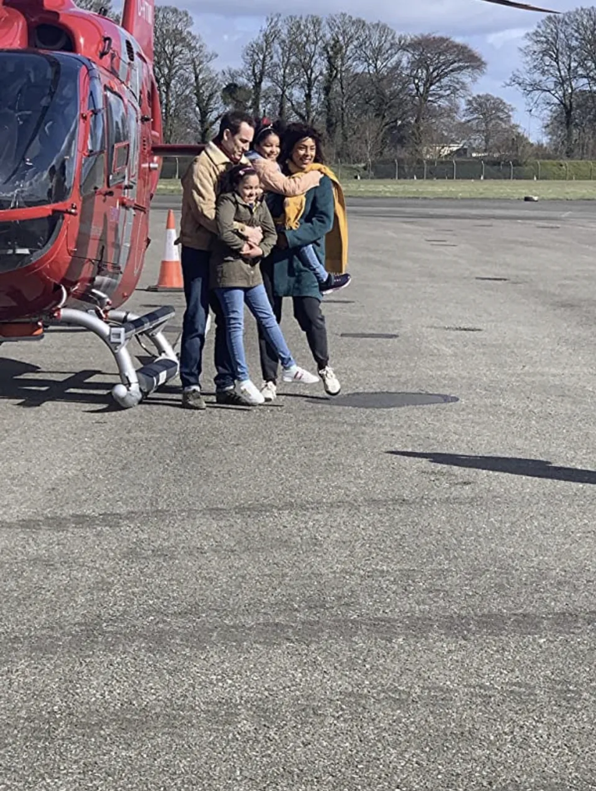 Tobias Menzies, Sophie Okonedo, Savannah Skinner-Henry, and Ellie-Mae Siame in Modern Love: A Second Embrace, with Hearts and Eyes Open (2021)