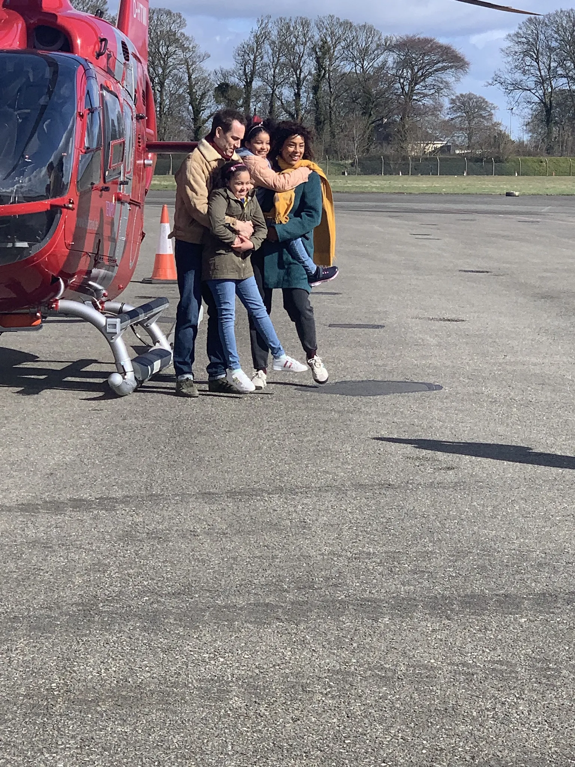 Tobias Menzies, Sophie Okonedo, Savannah Skinner-Henry, and Ellie-Mae Siame in Modern Love: A Second Embrace, with Hearts and Eyes Open (2021)