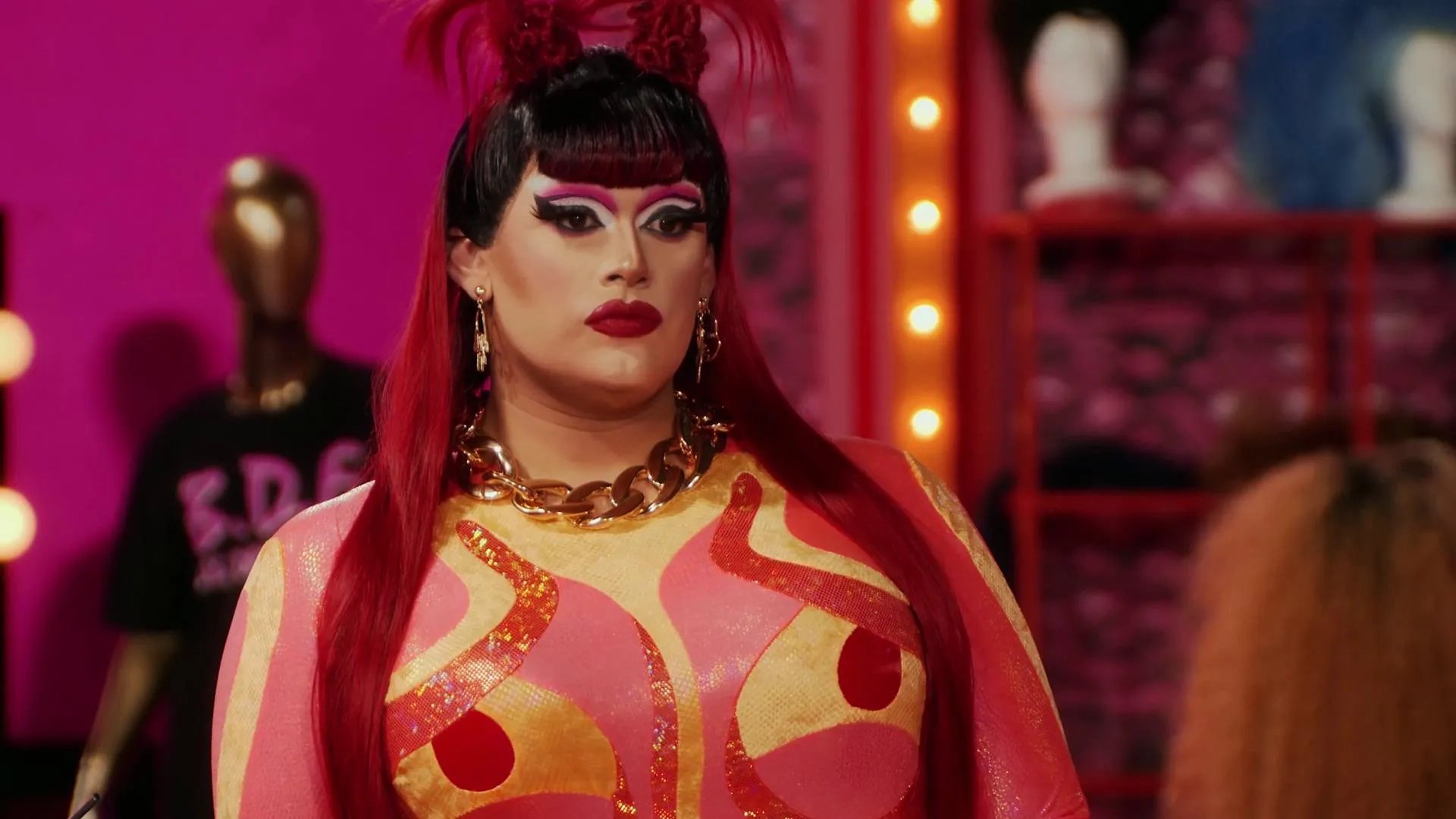 Salina EsTitties in RuPaul's Drag Race: Untucked! (2009)