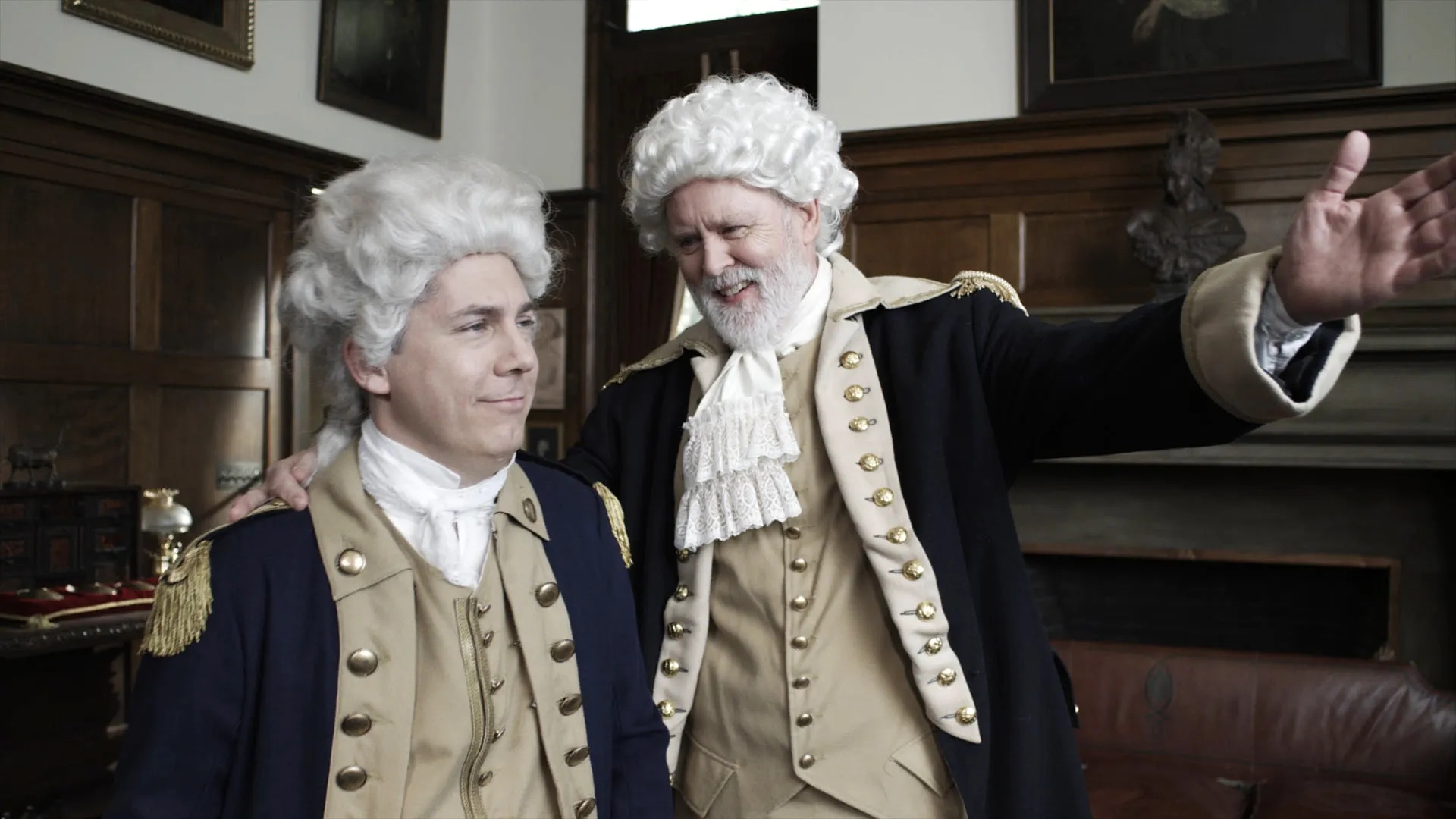 John Lithgow and Chris Parnell in Drunk History (2013)