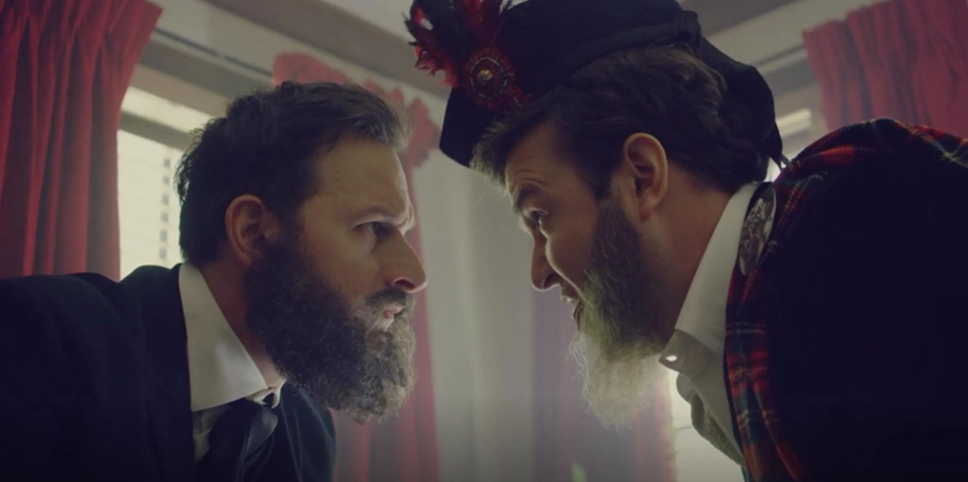 Josh Charles and Taran Killam in Drunk History (2013)