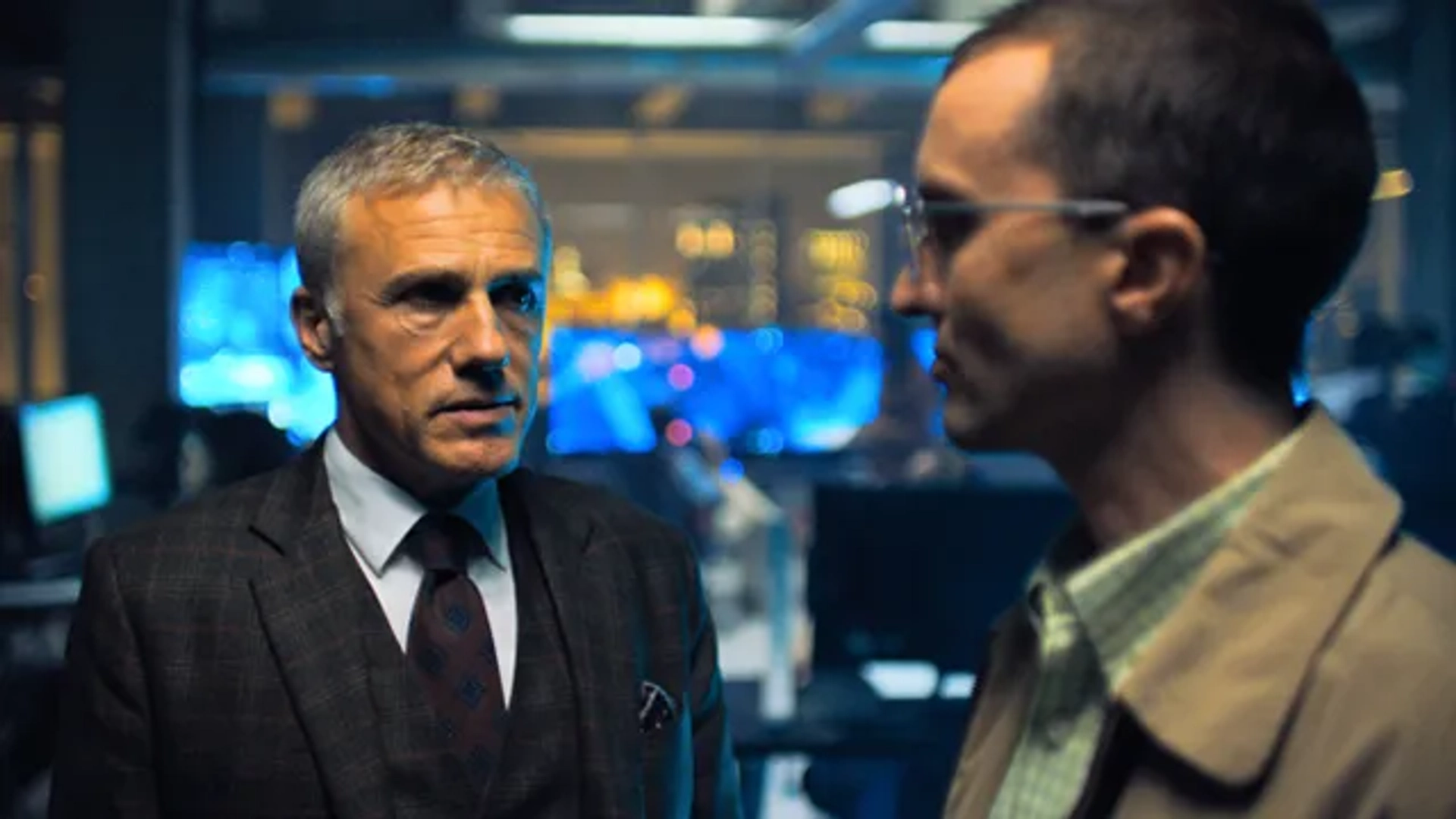 Christoph Waltz and Aaron Poole in Most Dangerous Game, Season One