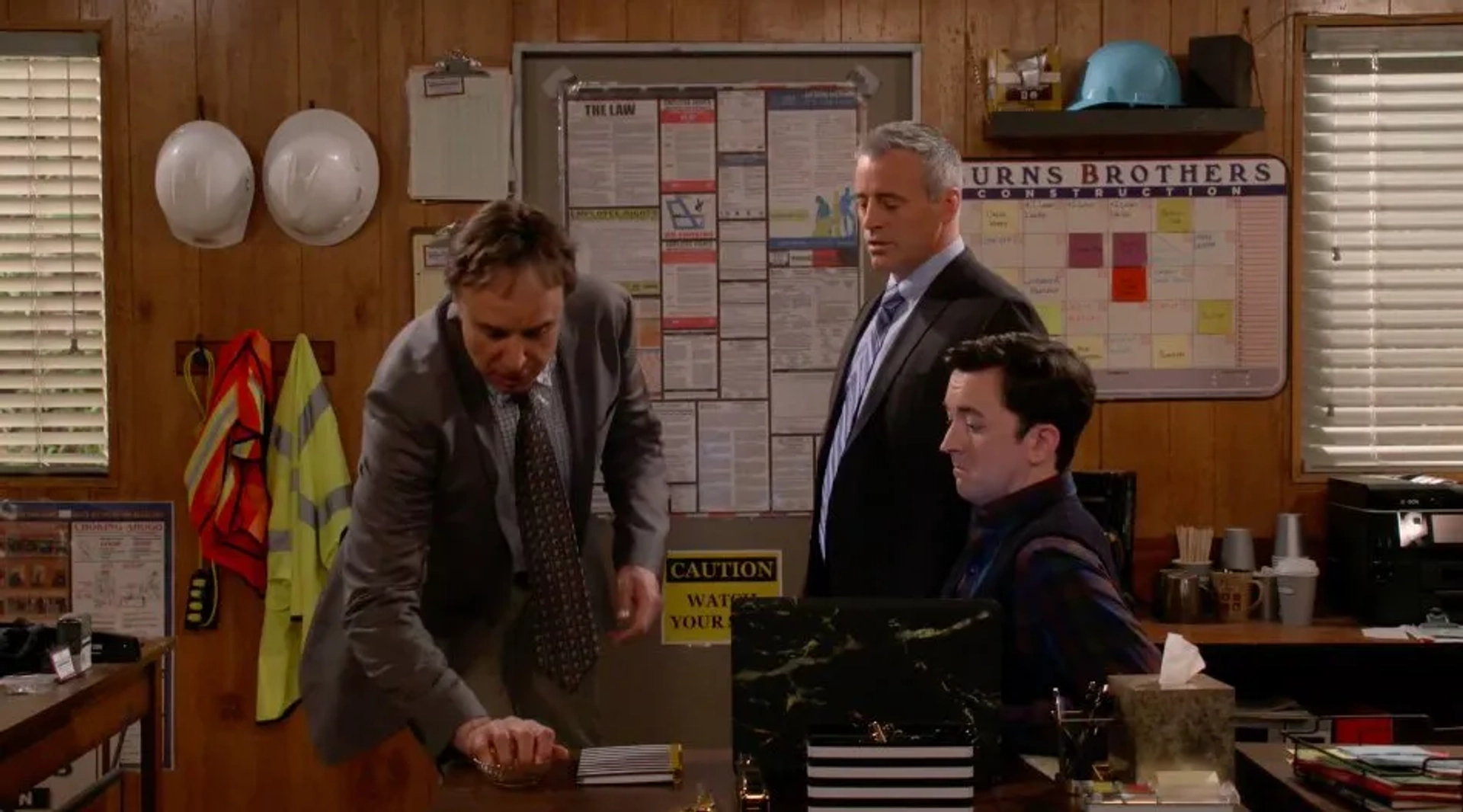 Matt LeBlanc, Kevin Nealon, and Matt Cook in Man with a Plan (2016)