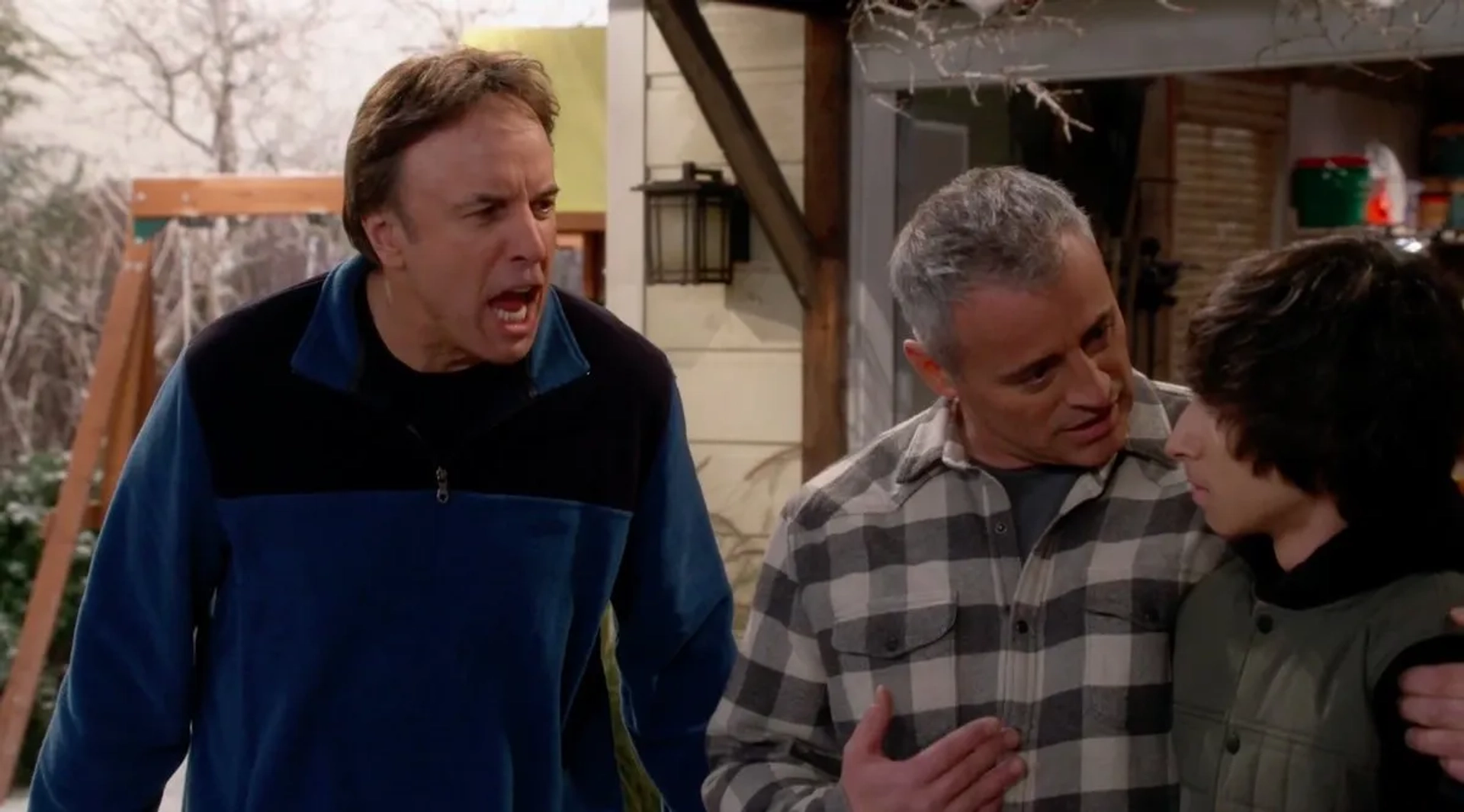 Matt LeBlanc, Kevin Nealon, and Nick Alvarez in Man with a Plan (2016)