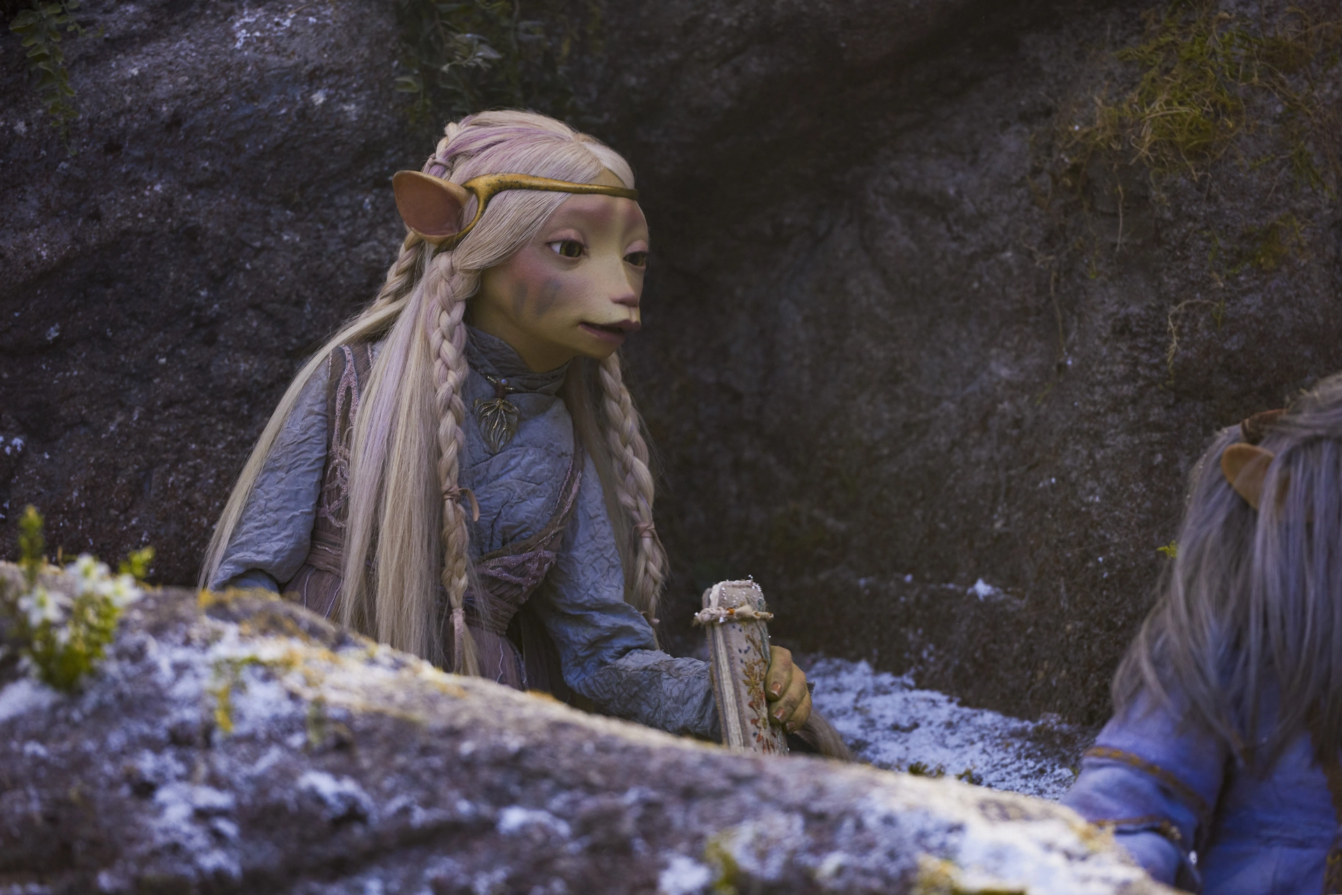 Alice Dinnean and Anya Taylor-Joy in The Dark Crystal: Age of Resistance (2019)