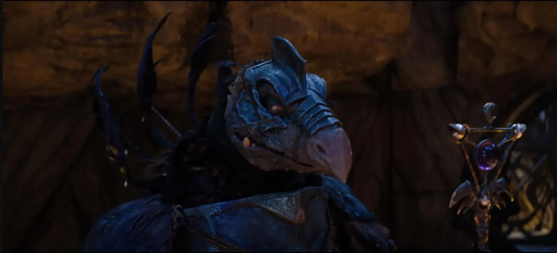 Kevin Clash and Benedict Wong in The Dark Crystal: Age of Resistance (2019)