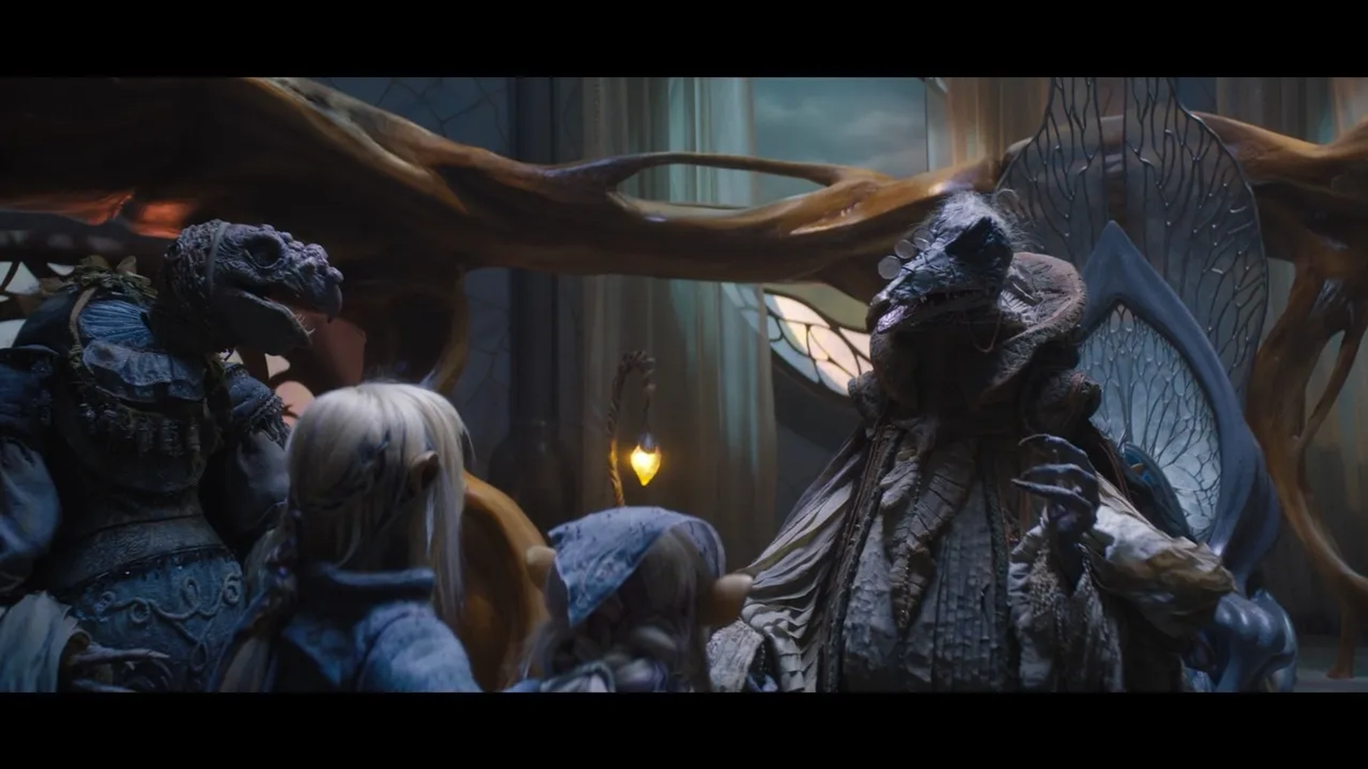 Helena Smee, Neil Sterenberg, Awkwafina, and Beccy Henderson in The Dark Crystal: Age of Resistance (2019)