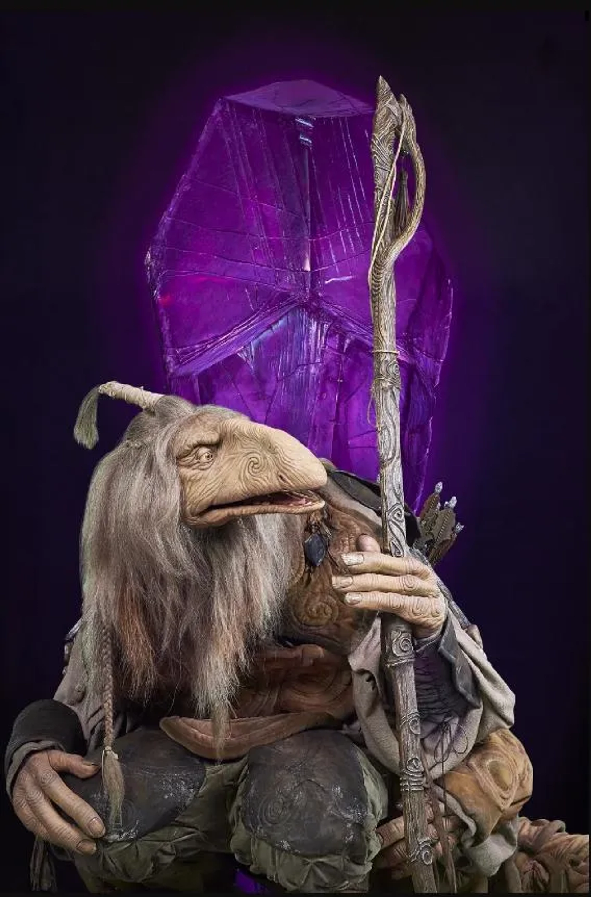 Ólafur Darri Ólafsson and Olly Taylor in The Dark Crystal: Age of Resistance (2019)