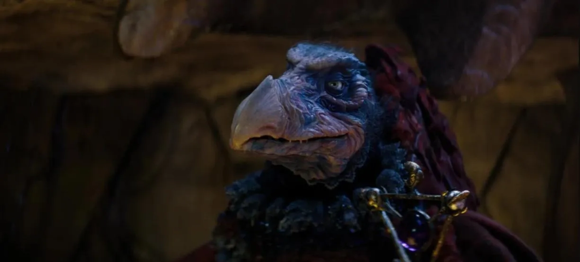 Simon Pegg and Warrick Brownlow-Pike in The Dark Crystal: Age of Resistance (2019)