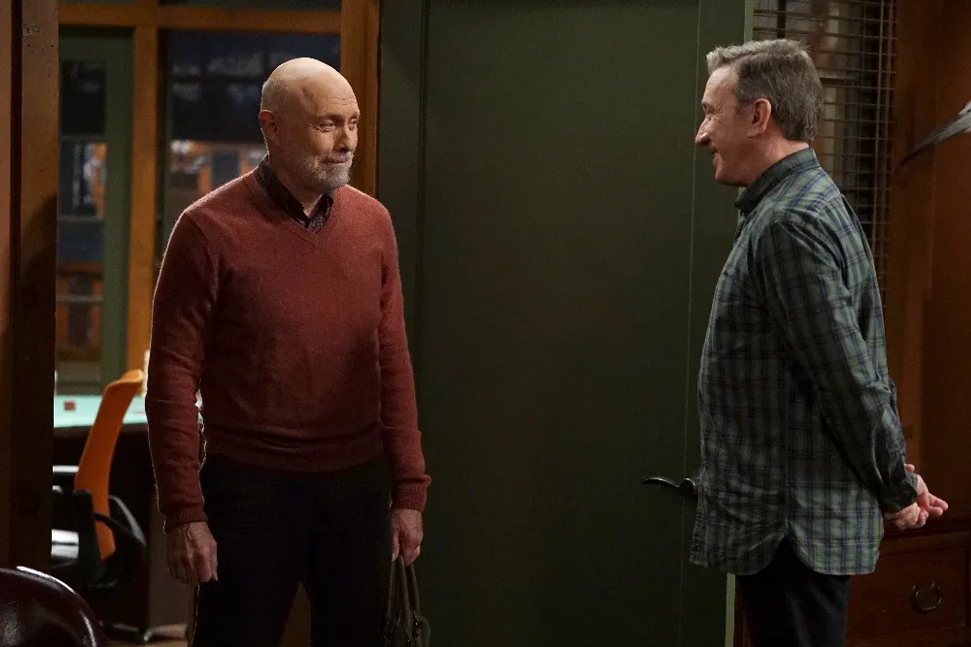 Tim Allen and Hector Elizondo in Last Man Standing (2011)