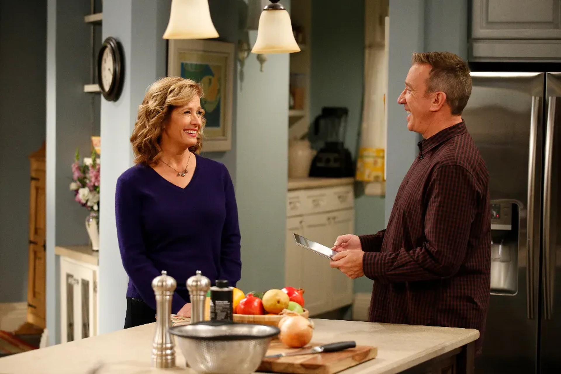 Tim Allen and Nancy Travis in Last Man Standing (2011)