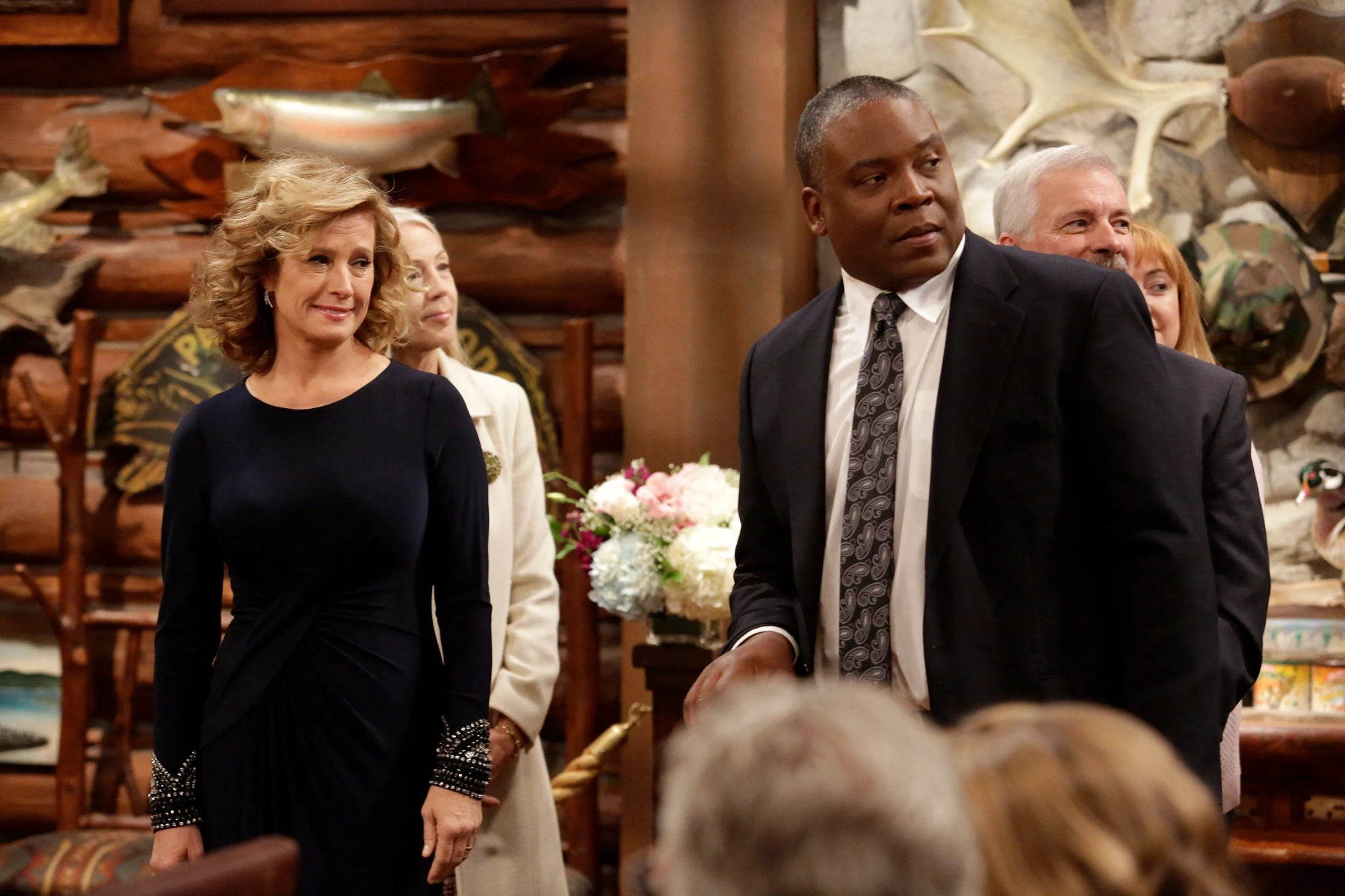 Nancy Travis and Jonathan Adams in Last Man Standing (2011)