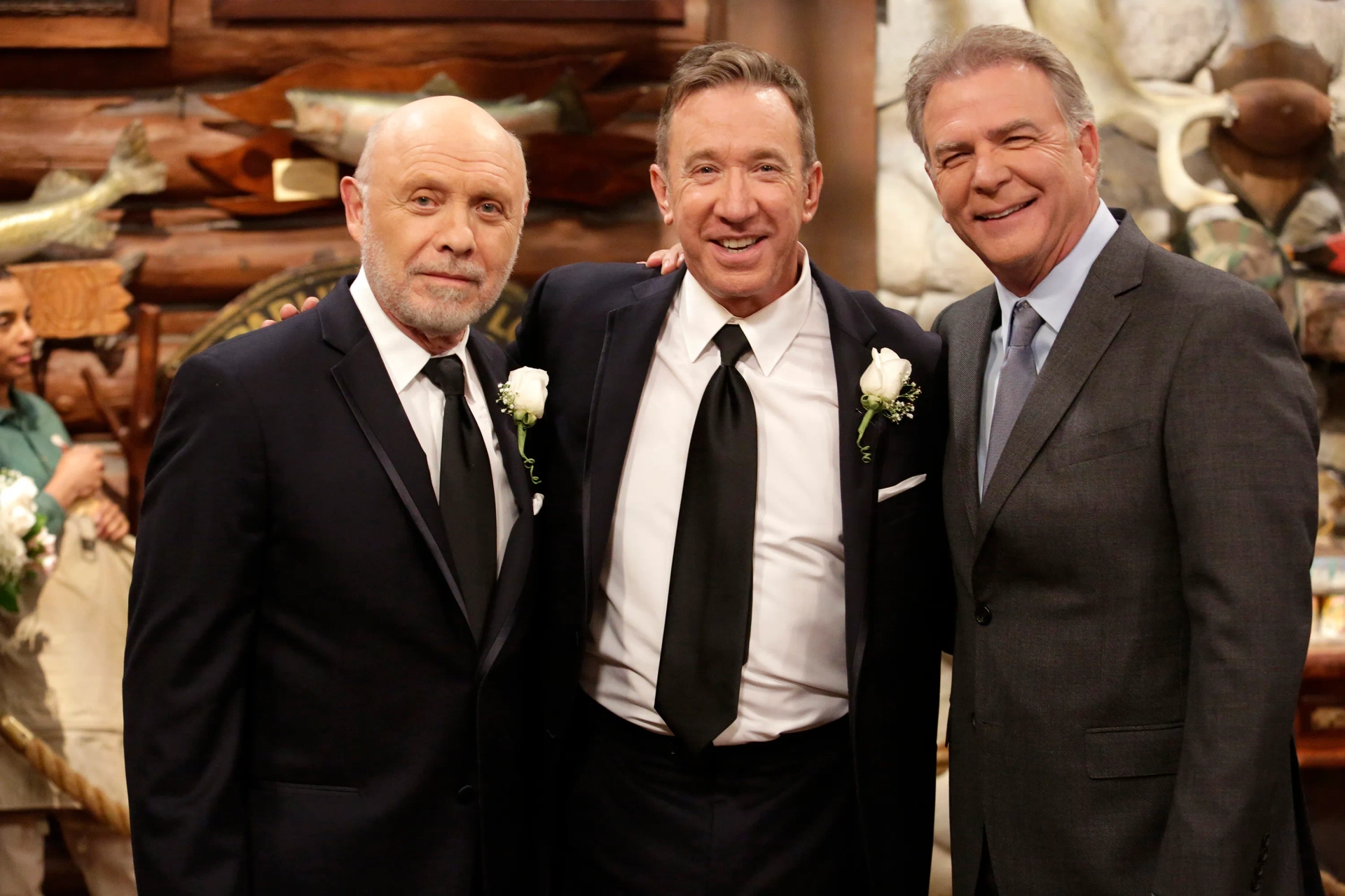 Tim Allen, Hector Elizondo, and Bill Engvall in Last Man Standing (2011)