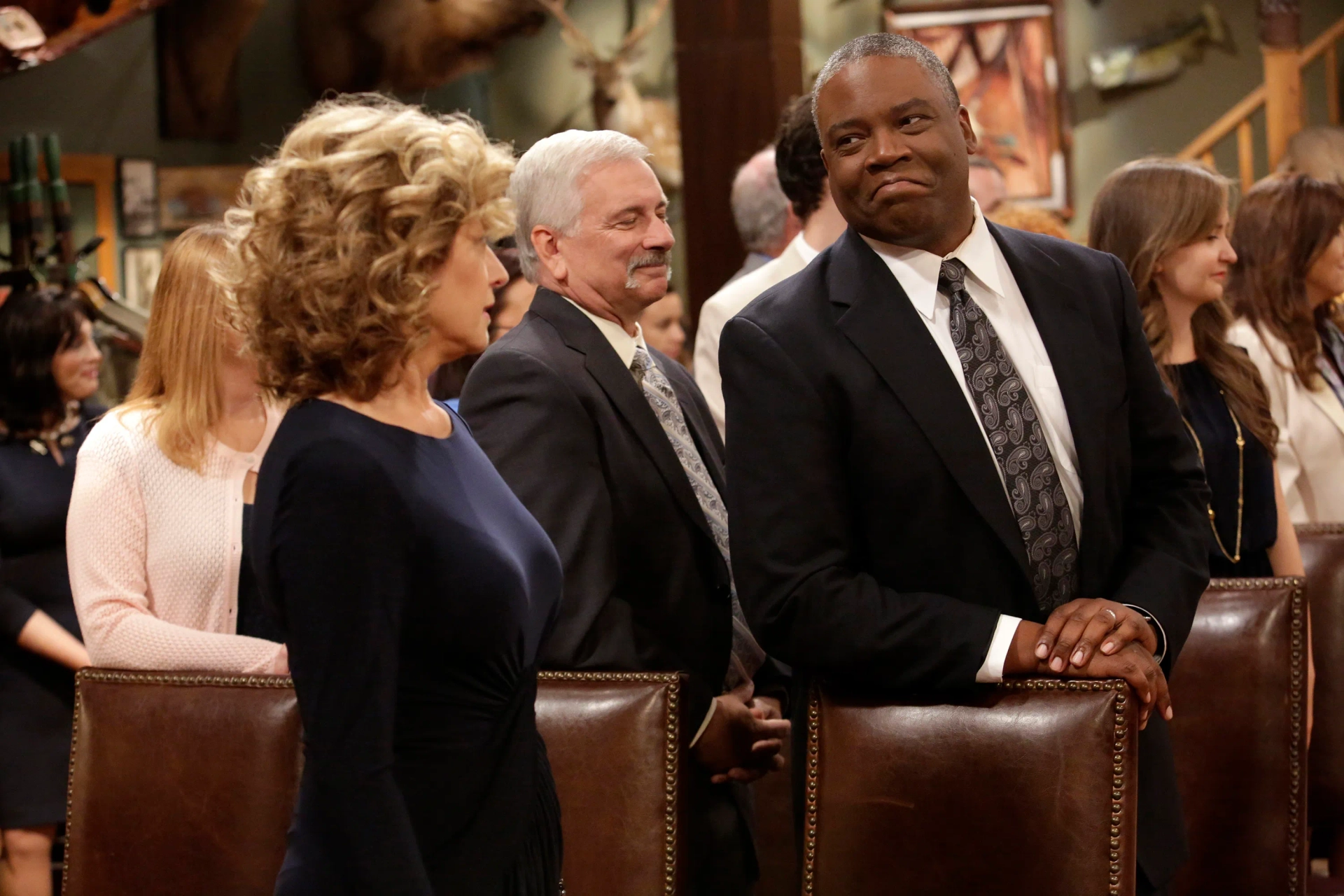 Nancy Travis and Jonathan Adams in Last Man Standing (2011)