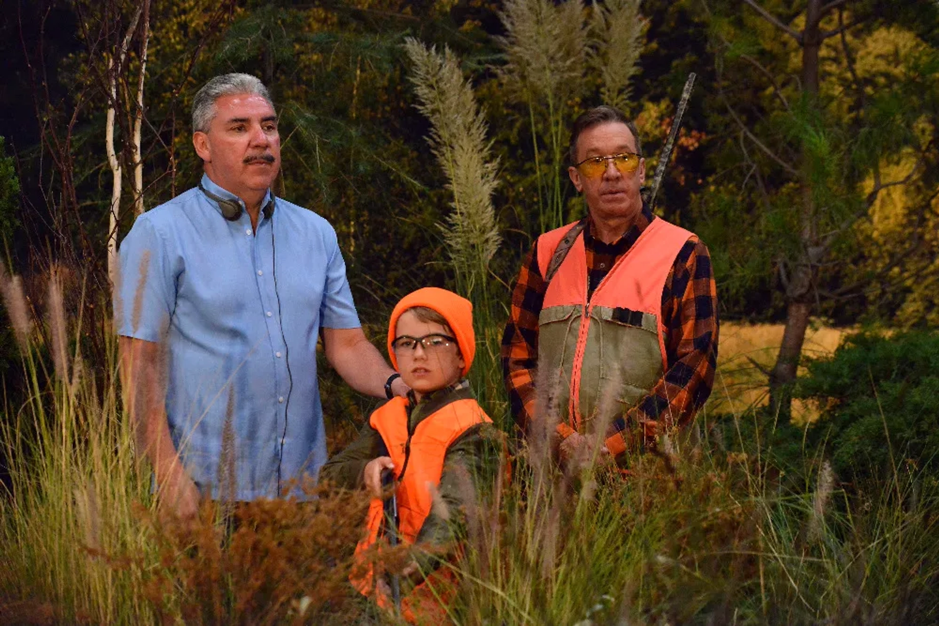 Tim Allen, Victor Gonzalez, and Flynn Morrison in Last Man Standing (2011)