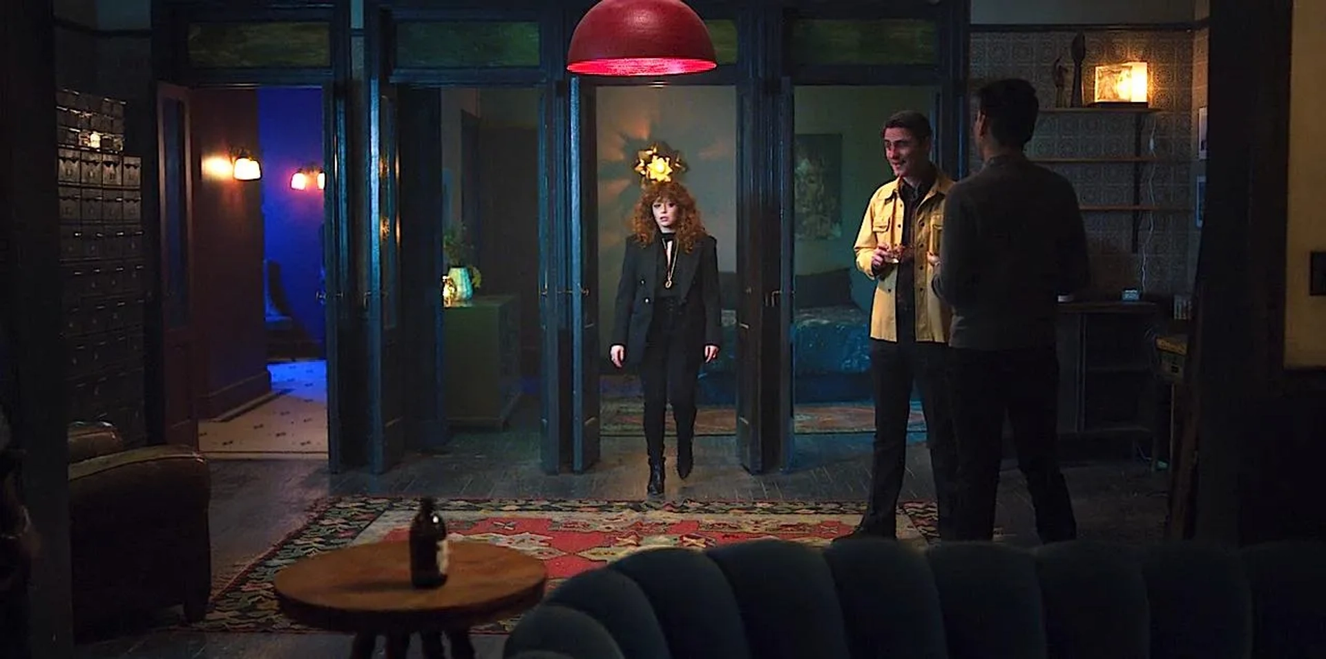 Natasha Lyonne and Jarrod LaBine in Russian Doll (2019)