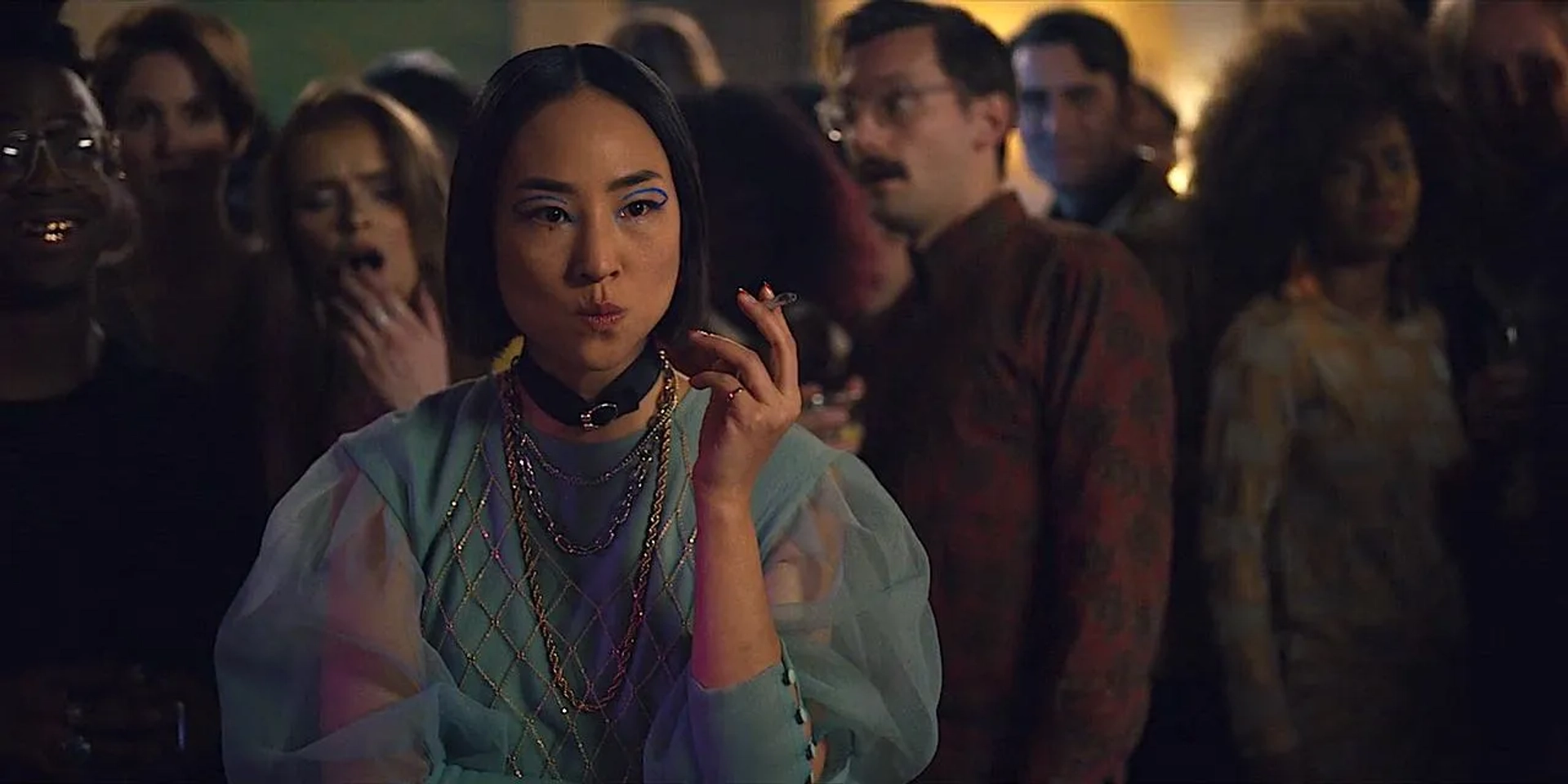 Greta Lee and Jarrod LaBine in Russian Doll (2019)