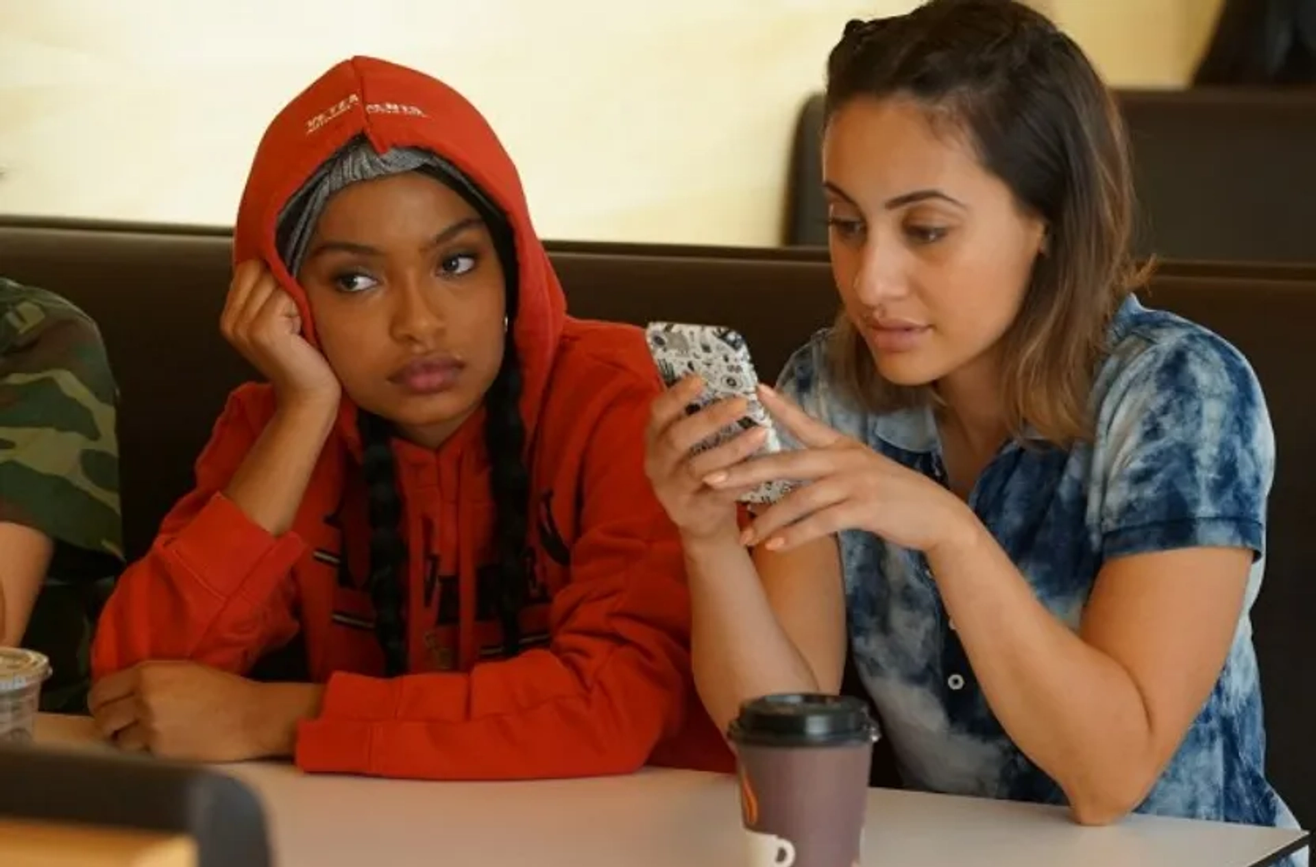 Francia Raisa and Yara Shahidi in Grown-ish (2018)