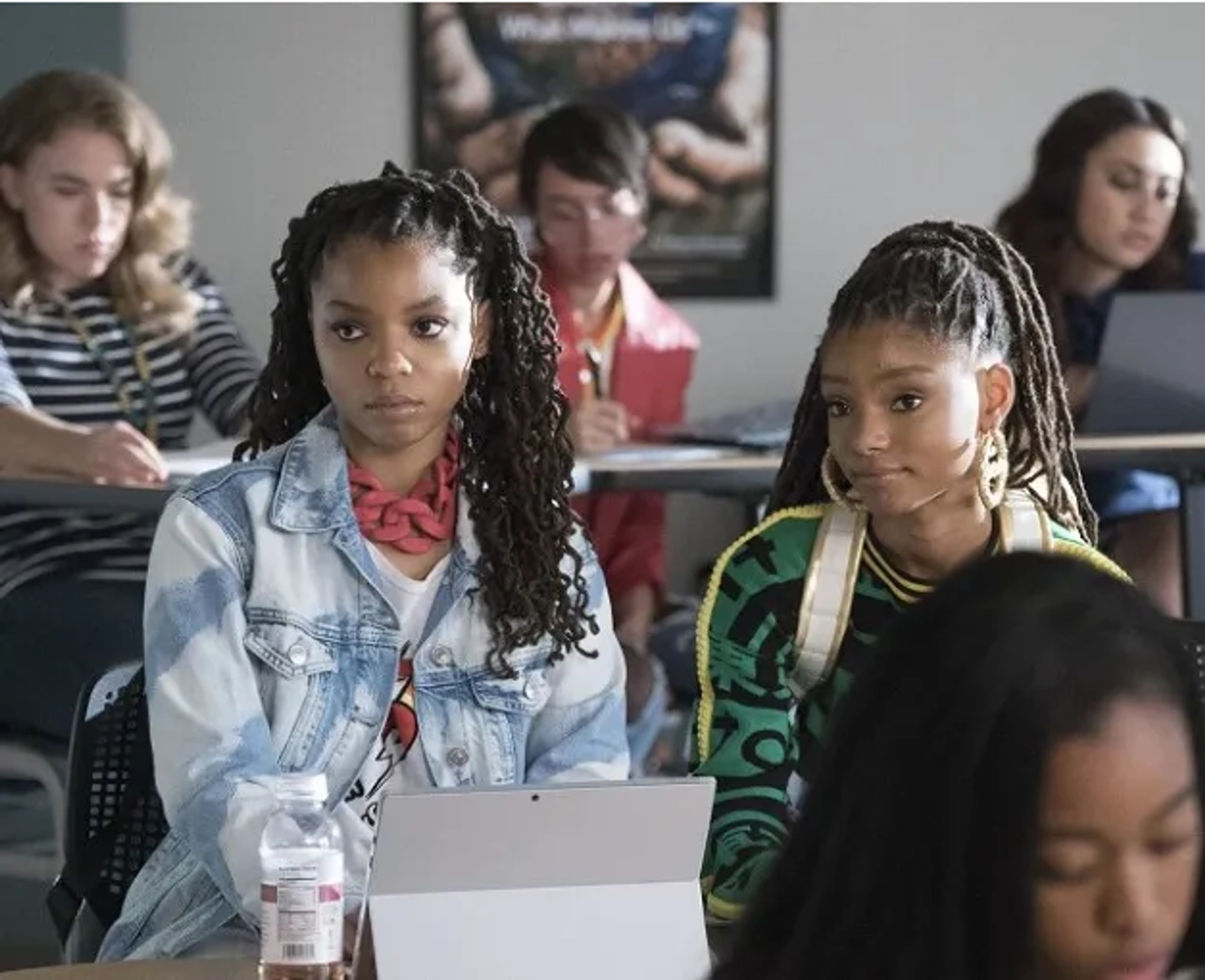 Chloe Bailey and Halle Bailey in Grown-ish (2018)