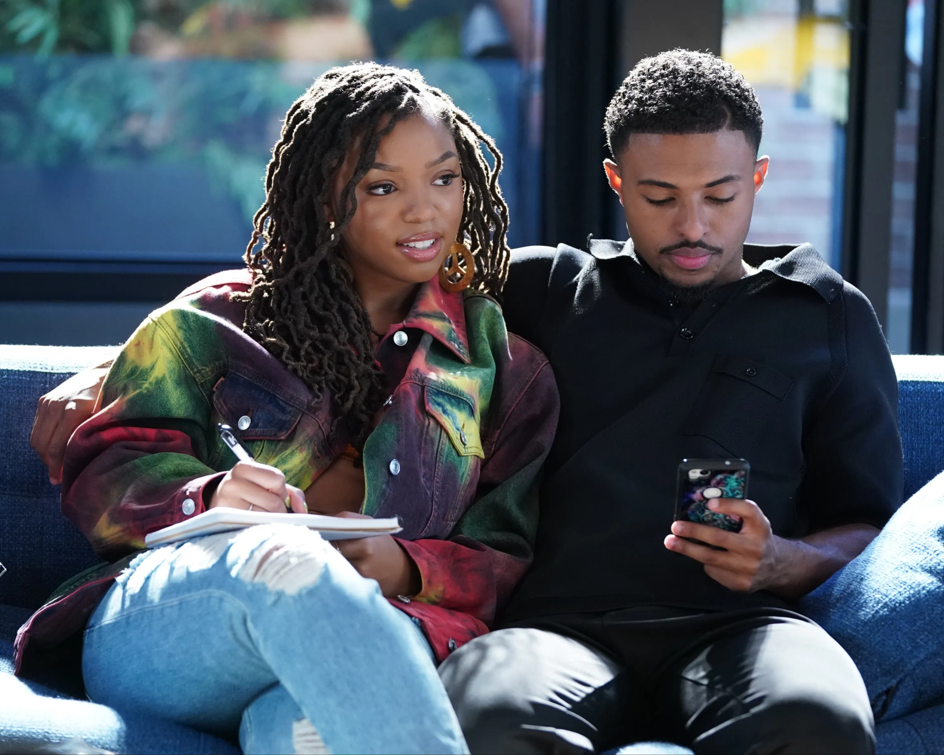 Chloe Bailey and Diggy Simmons in Grown-ish: Damn (2020)