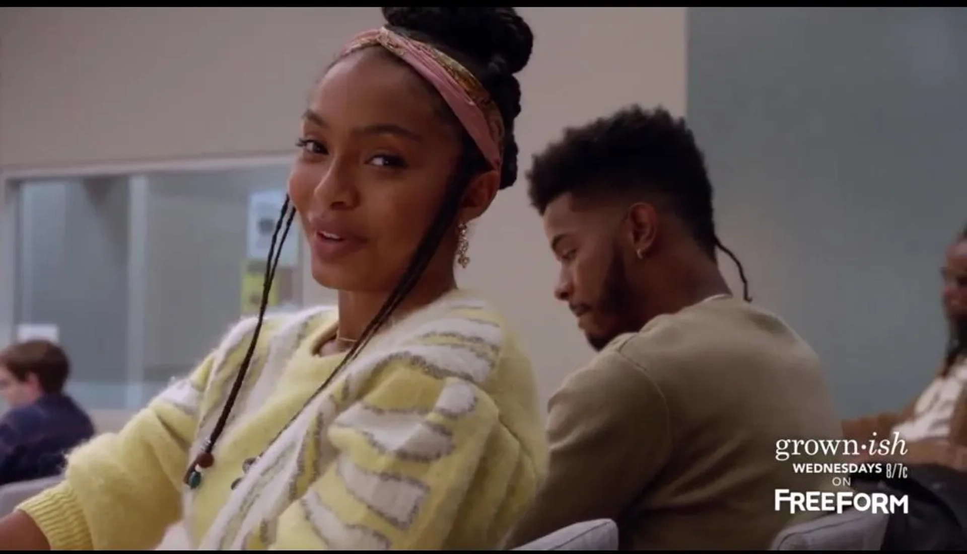 Yara Shahidi and Trevor Jackson in Grown-ish (2018)