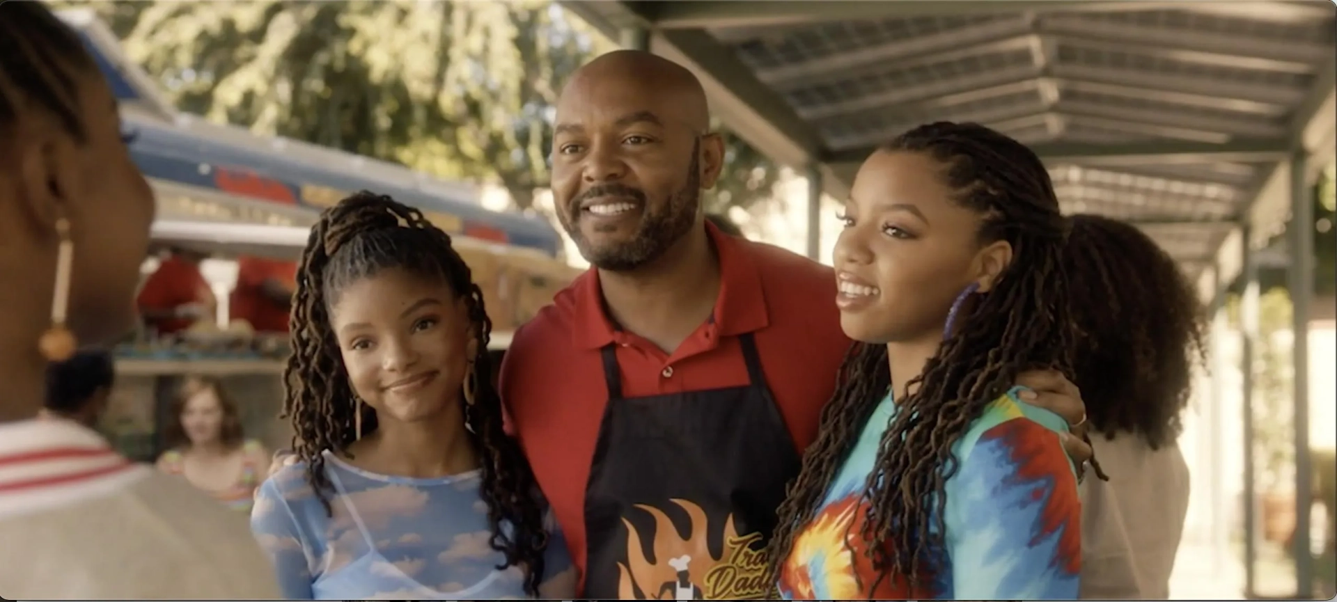 Chloe Bailey, Halle Bailey, and Jason E. Kelley in Grown-ish: Hard Place (2021)