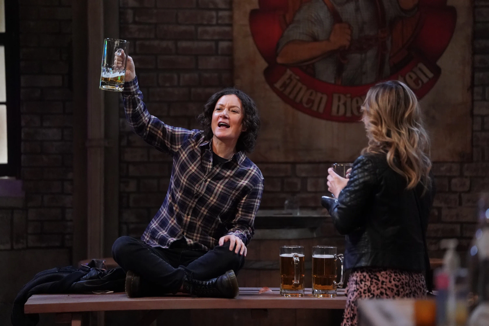 Sara Gilbert in The Conners: An Old Dog, New Tricks and a Ticket to Ride (2021)