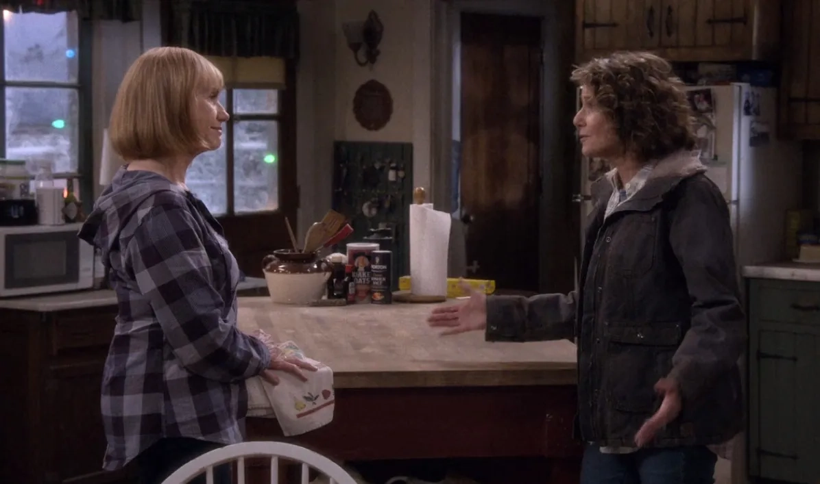 Debra Winger and Kathy Baker in The Ranch (2016)