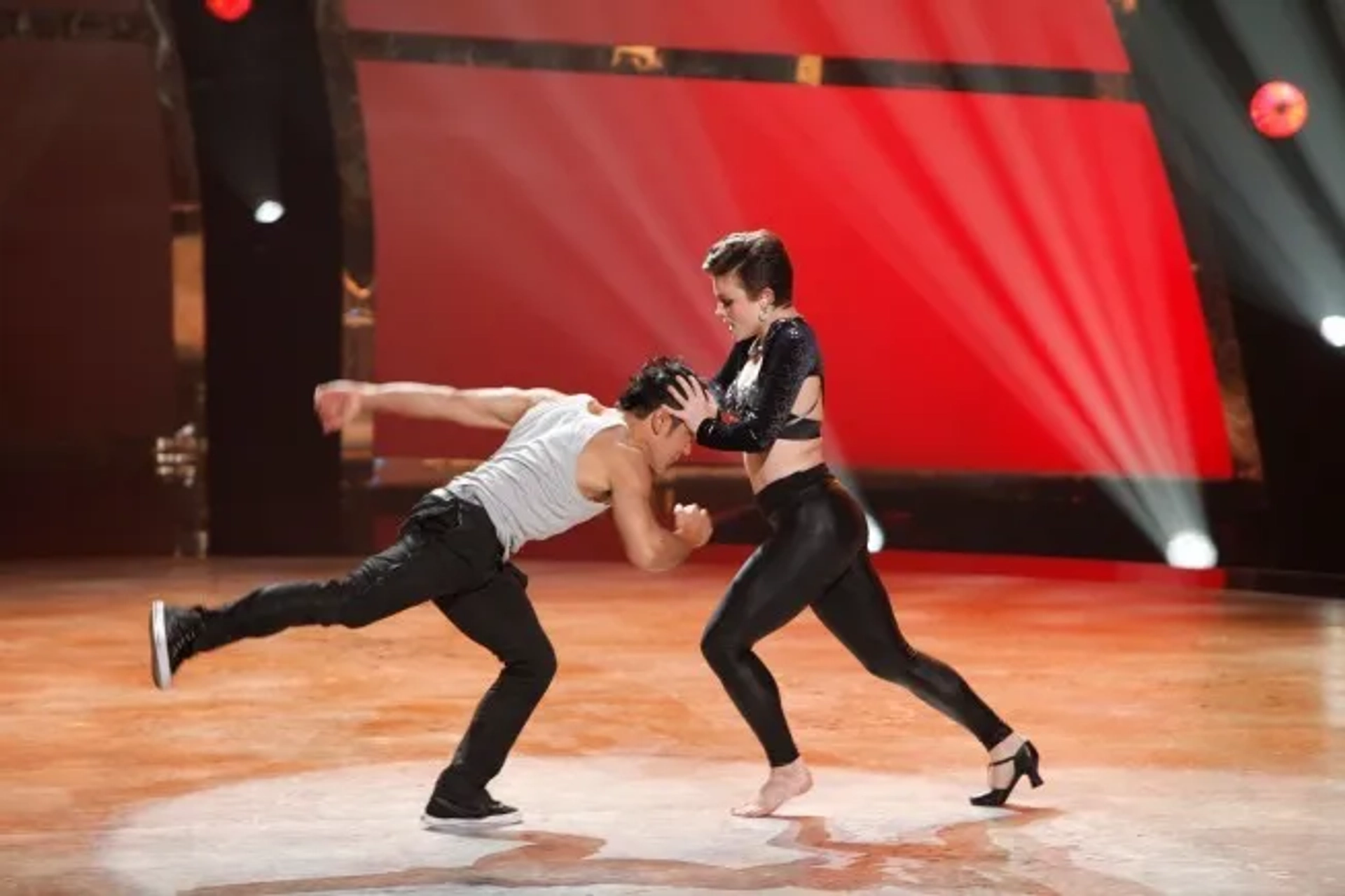 Ray Leeper, Tadd Gadduang, and Melanie Moore in So You Think You Can Dance (2005)