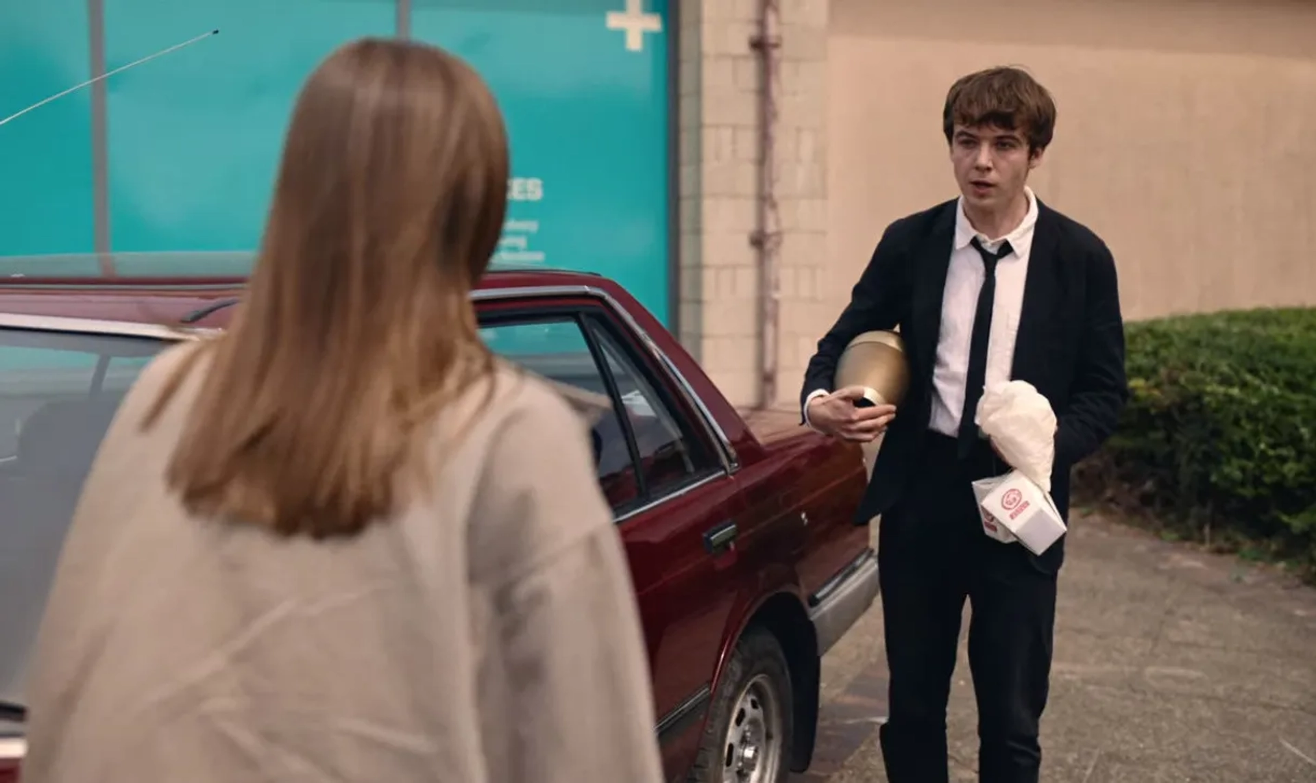 Jessica Barden and Alex Lawther in The End of the F***ing World: Episode #2.5 (2019)