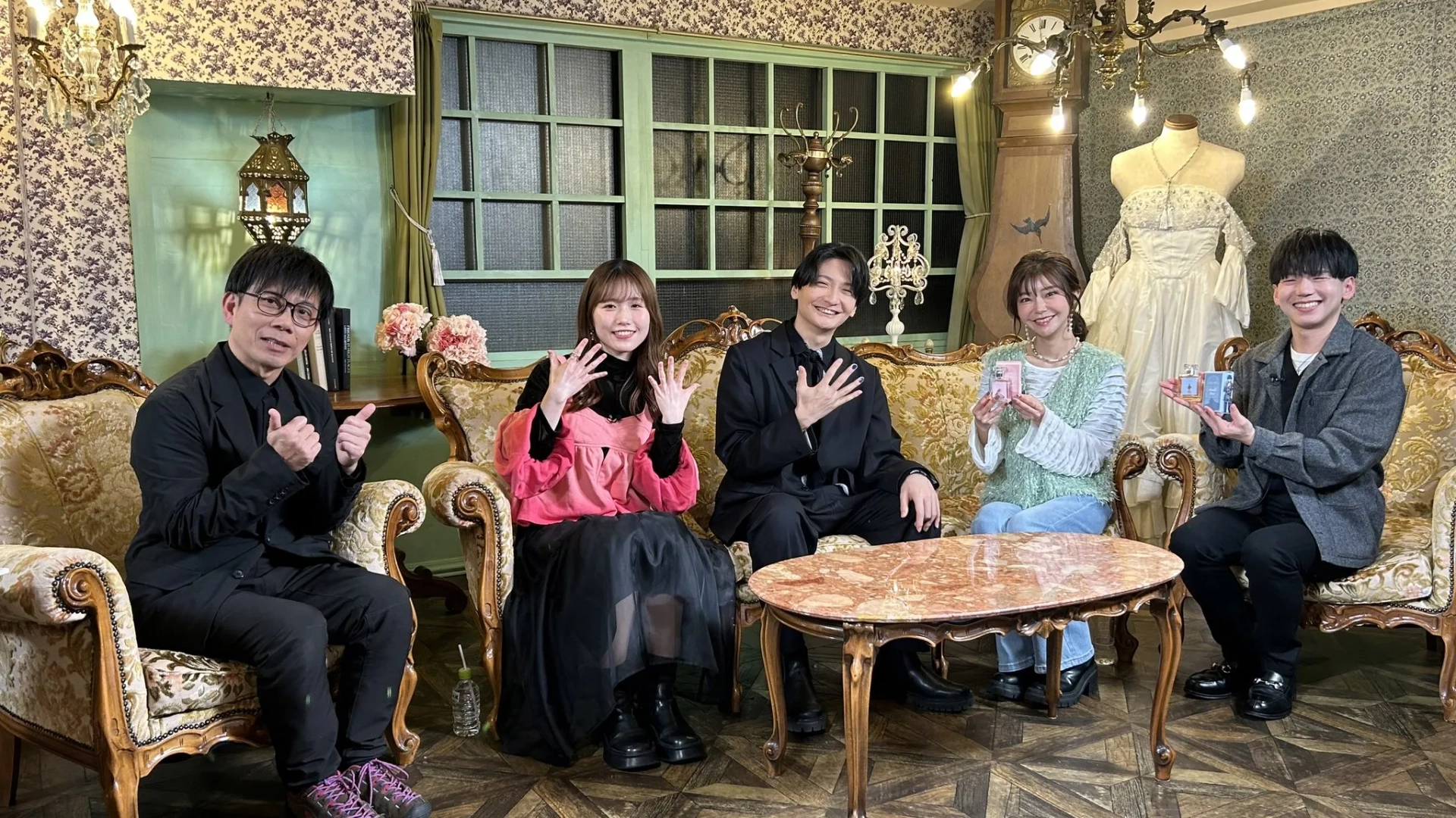 Ikumi Hasegawa, Mariya Ise, Nobunaga Shimazaki, and Katsumi Fukuhara at an event for 7th Time Loop: The Villainess Enjoys a Carefree Life Married to Her Worst Enemy (2024)