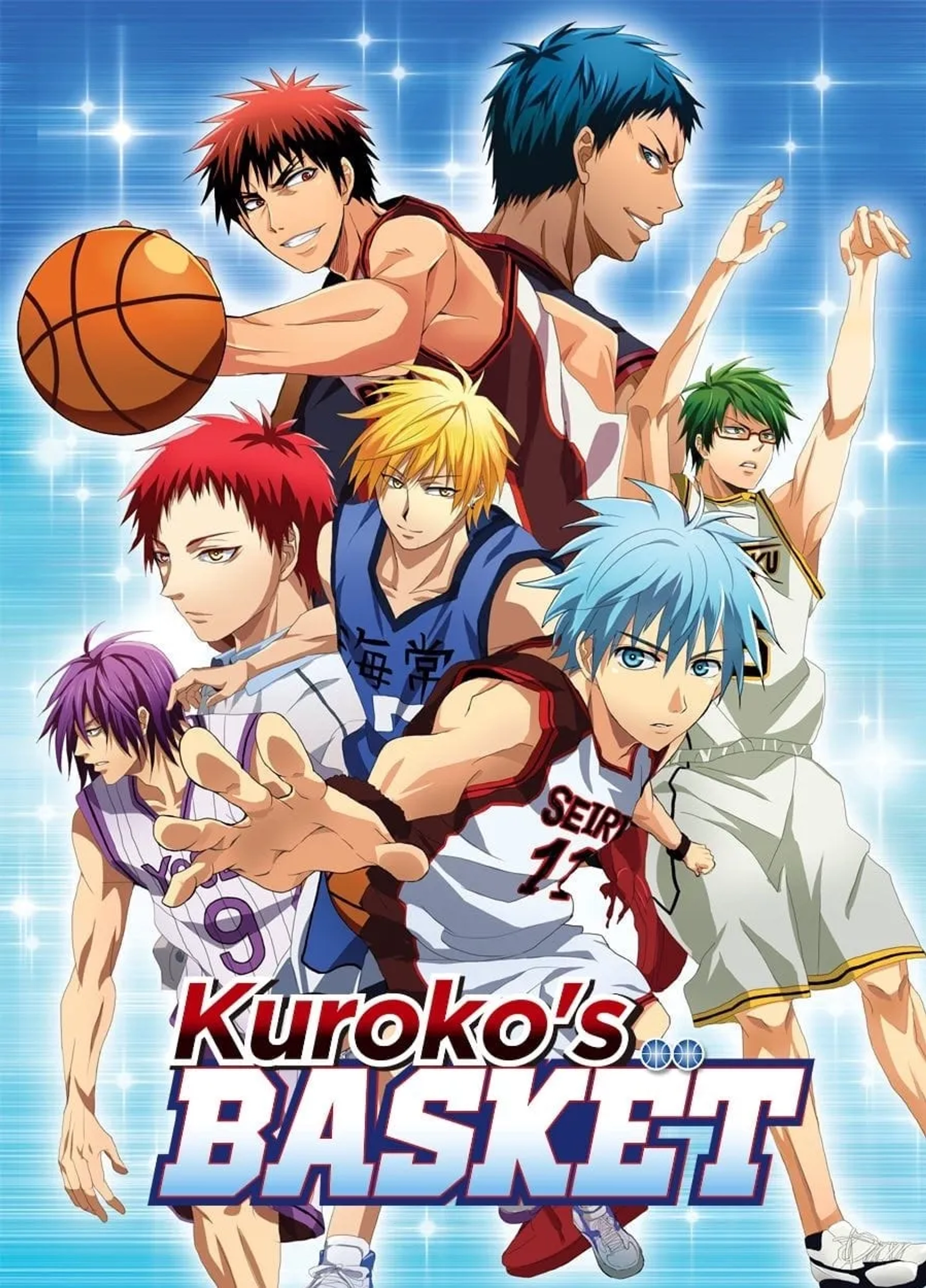 Hiroshi Kamiya, Ken'ichi Suzumura, Jun'ichi Suwabe, Daisuke Ono, Ryohei Kimura, Yuki Ono, and Kenshô Ono in Kuroko's Basketball (2012)