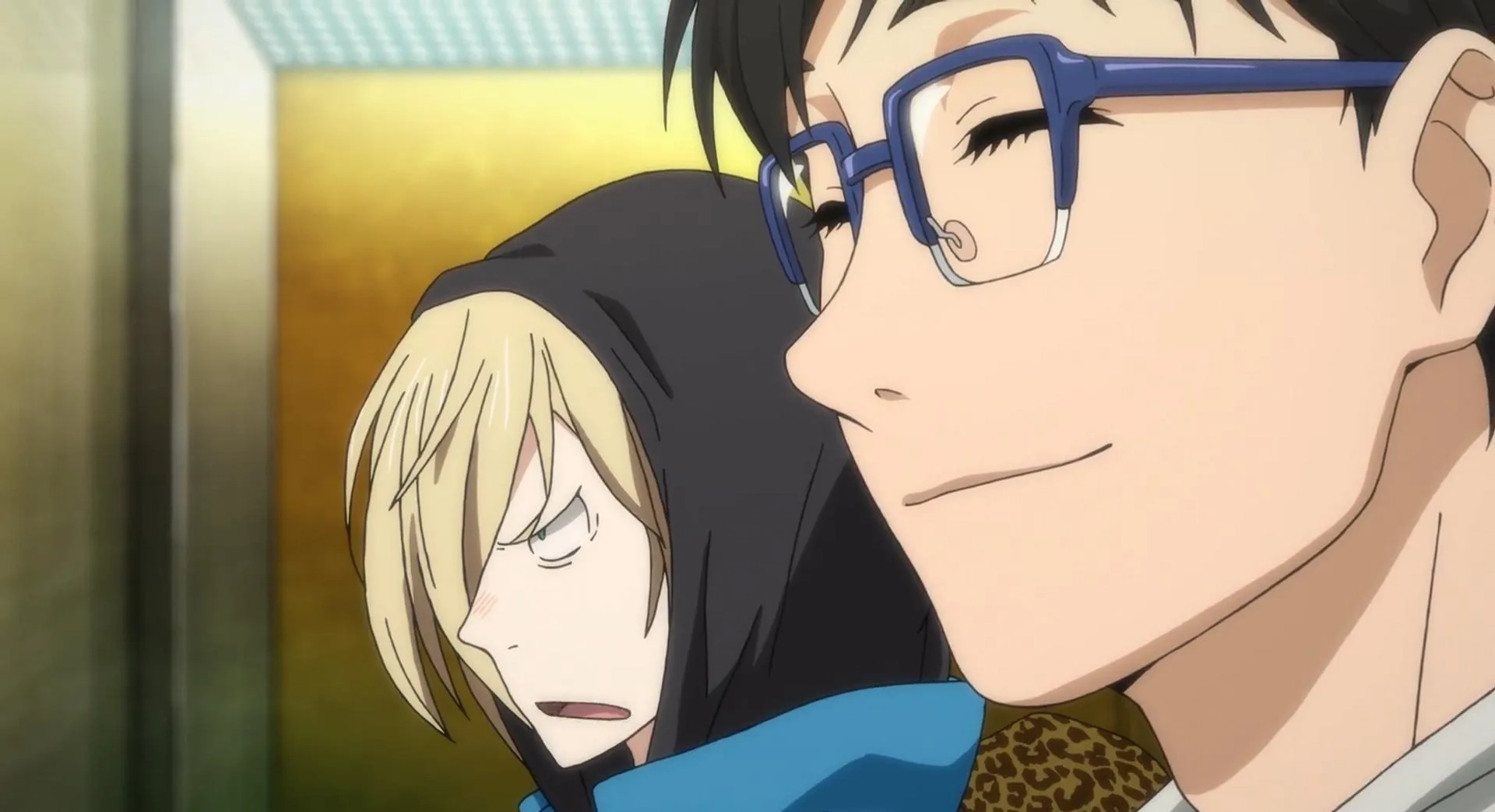 Toshiyuki Toyonaga, Kôki Uchiyama, Jessie James Grelle, and Micah Solusod in Yuri!!! On Ice (2016)