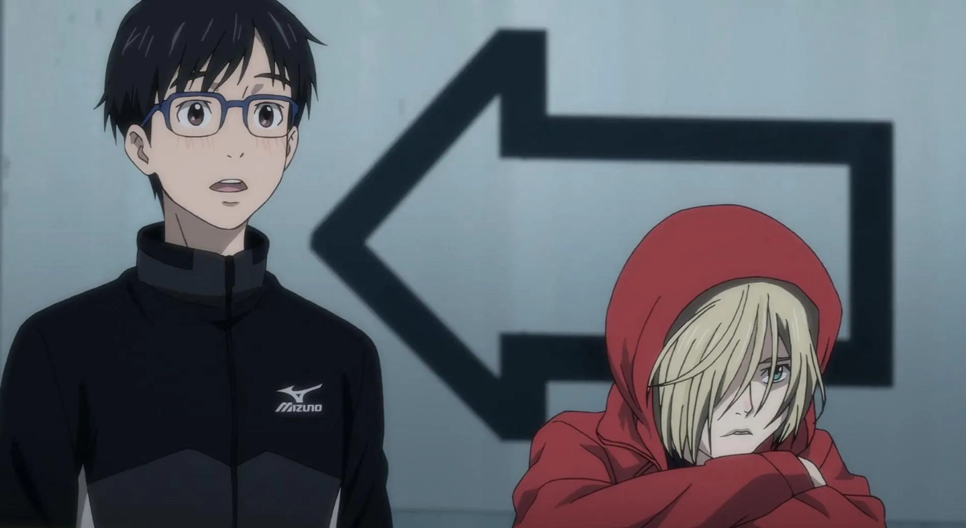 Toshiyuki Toyonaga and Kôki Uchiyama in Yuri!!! On Ice (2016)