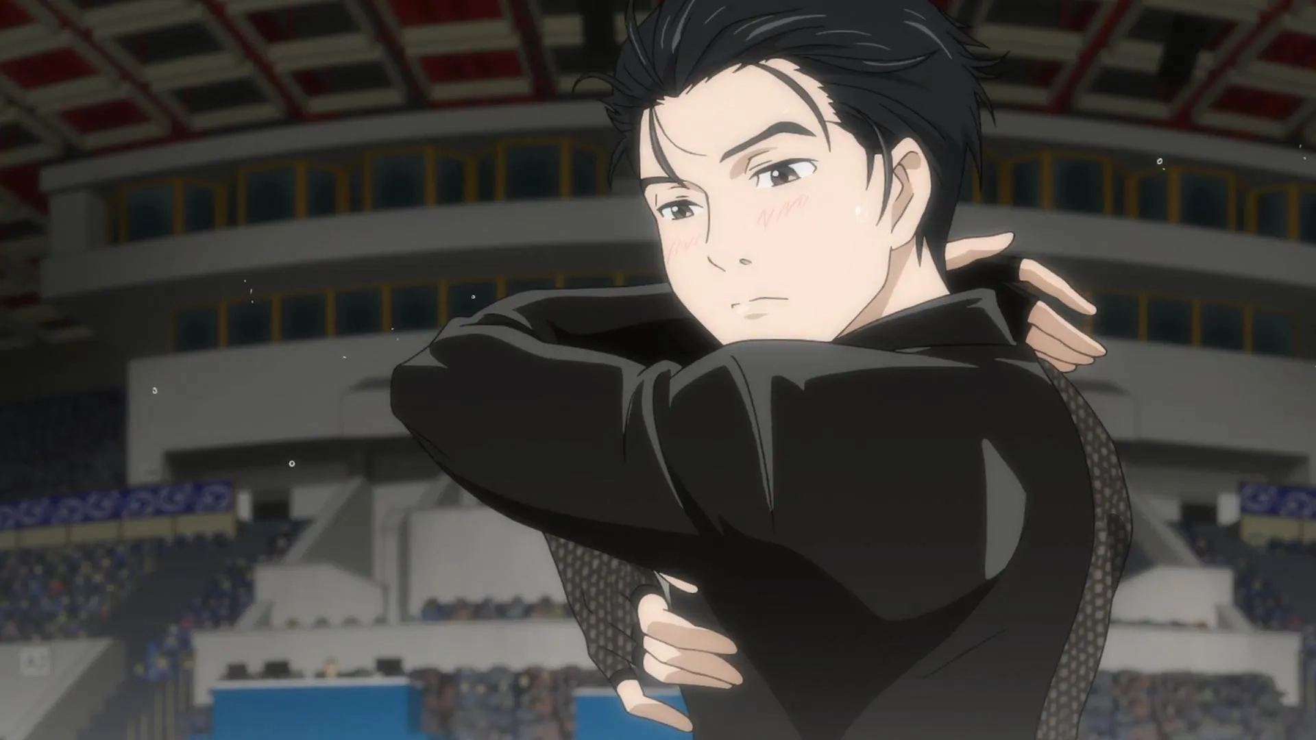 Toshiyuki Toyonaga and Jessie James Grelle in Yuri!!! On Ice (2016)