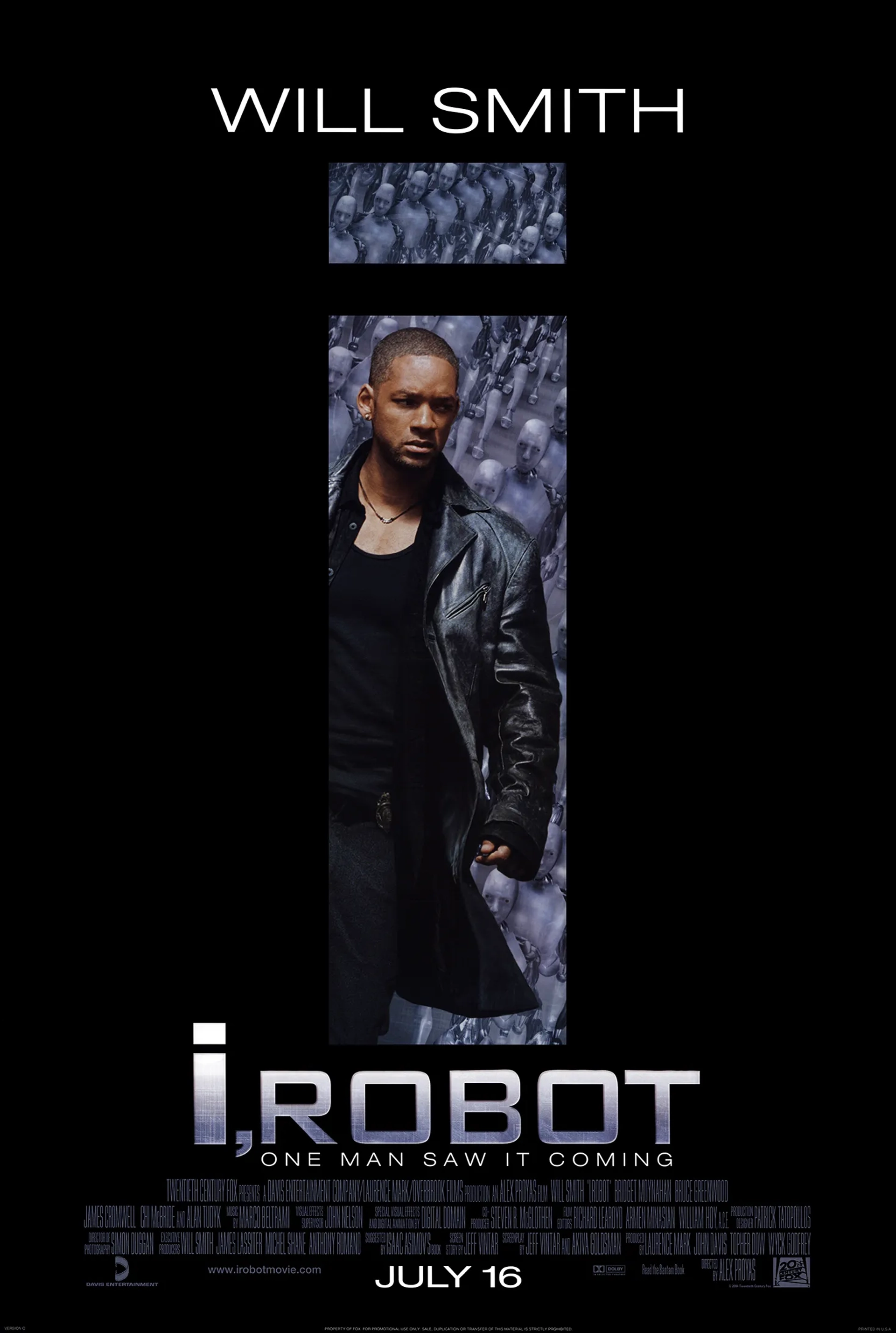 Will Smith in I, Robot (2004)