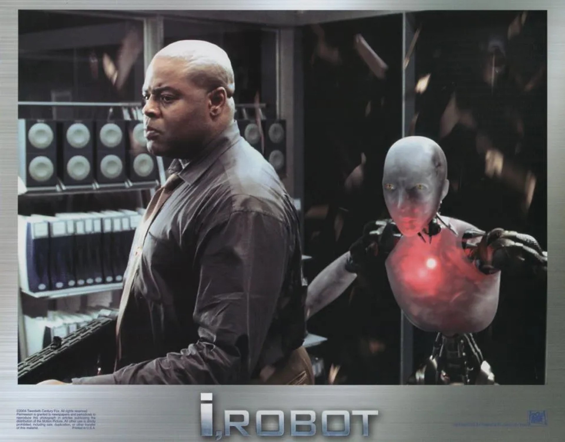 Chi McBride in I, Robot (2004)