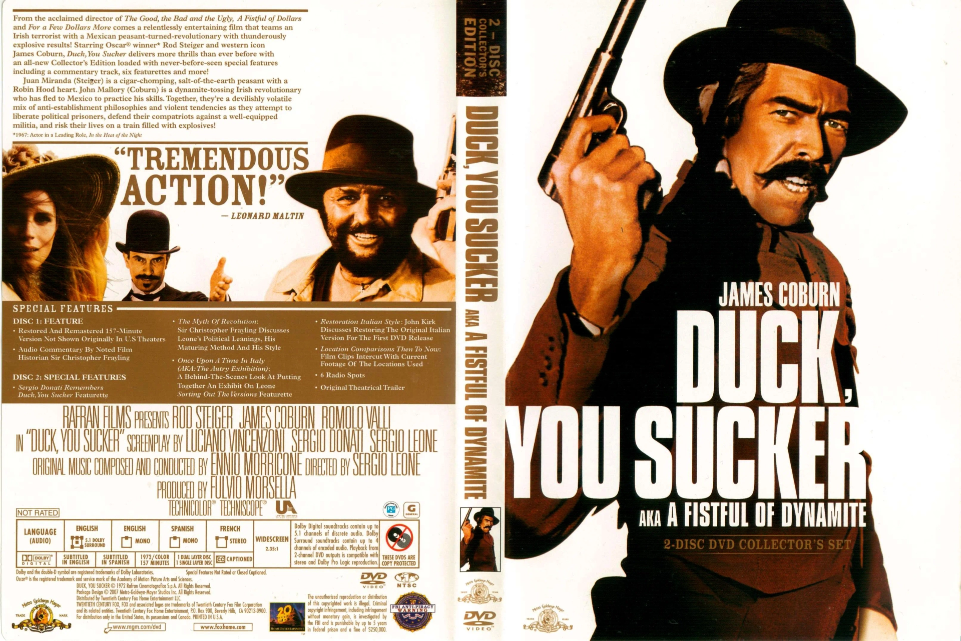 فیلم سرت را بدزد، احمق (Duck, You Sucker! 1971)