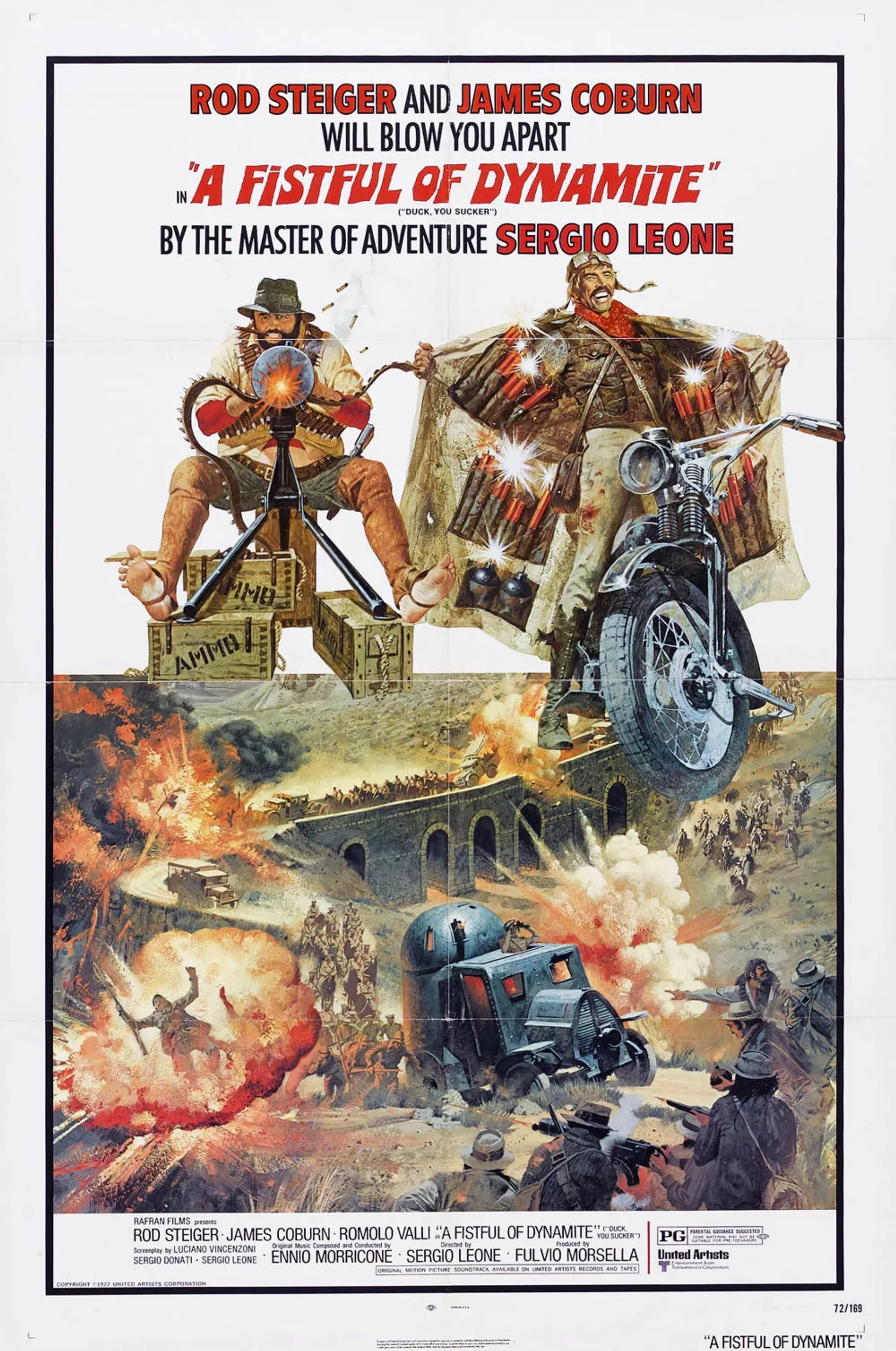 فیلم سرت را بدزد، احمق (Duck, You Sucker! 1971)