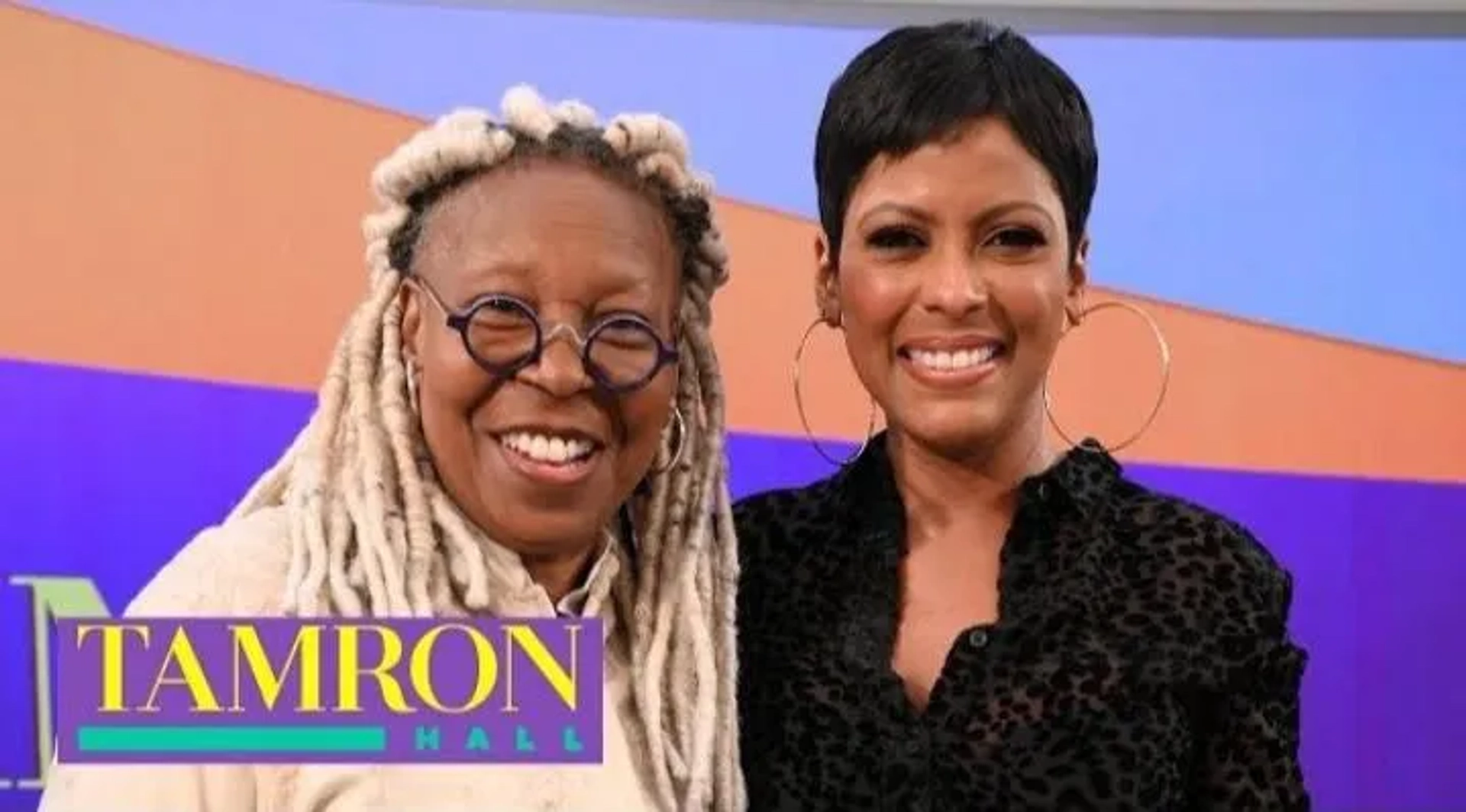 Whoopi Goldberg and Tamron Hall in Tamron Hall (2019)