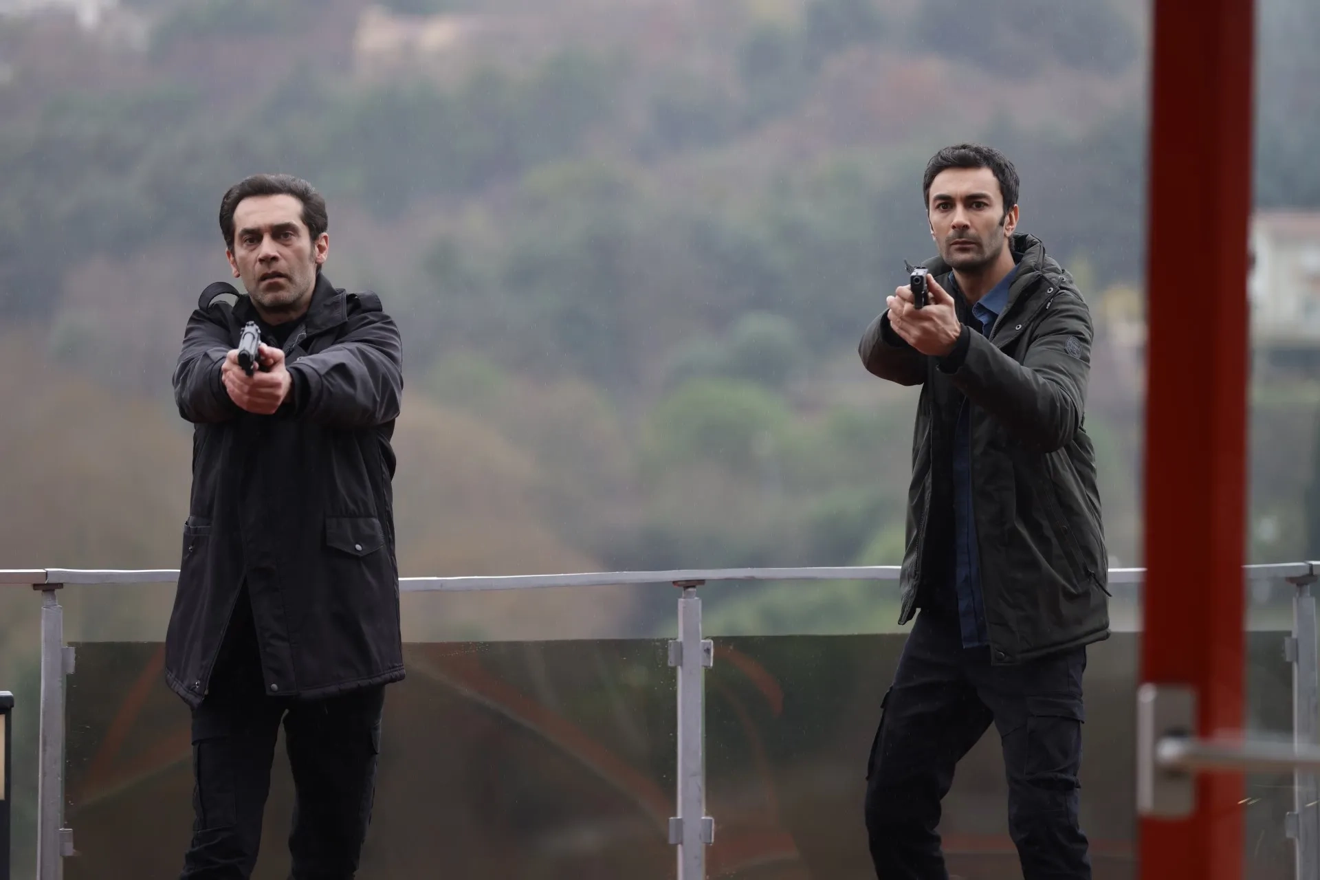 Caner Kurtaran and Mehmet Korhan Firat in Boundless Love (2023)