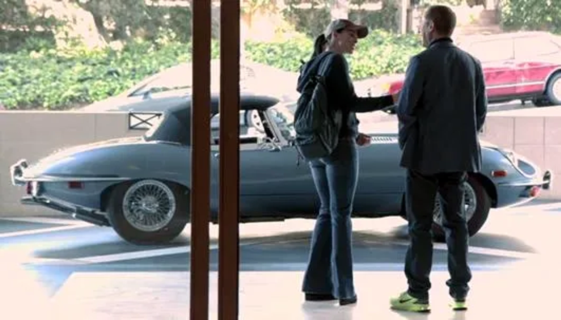 Jerry Seinfeld and Sarah Silverman in Comedians in Cars Getting Coffee (2012)