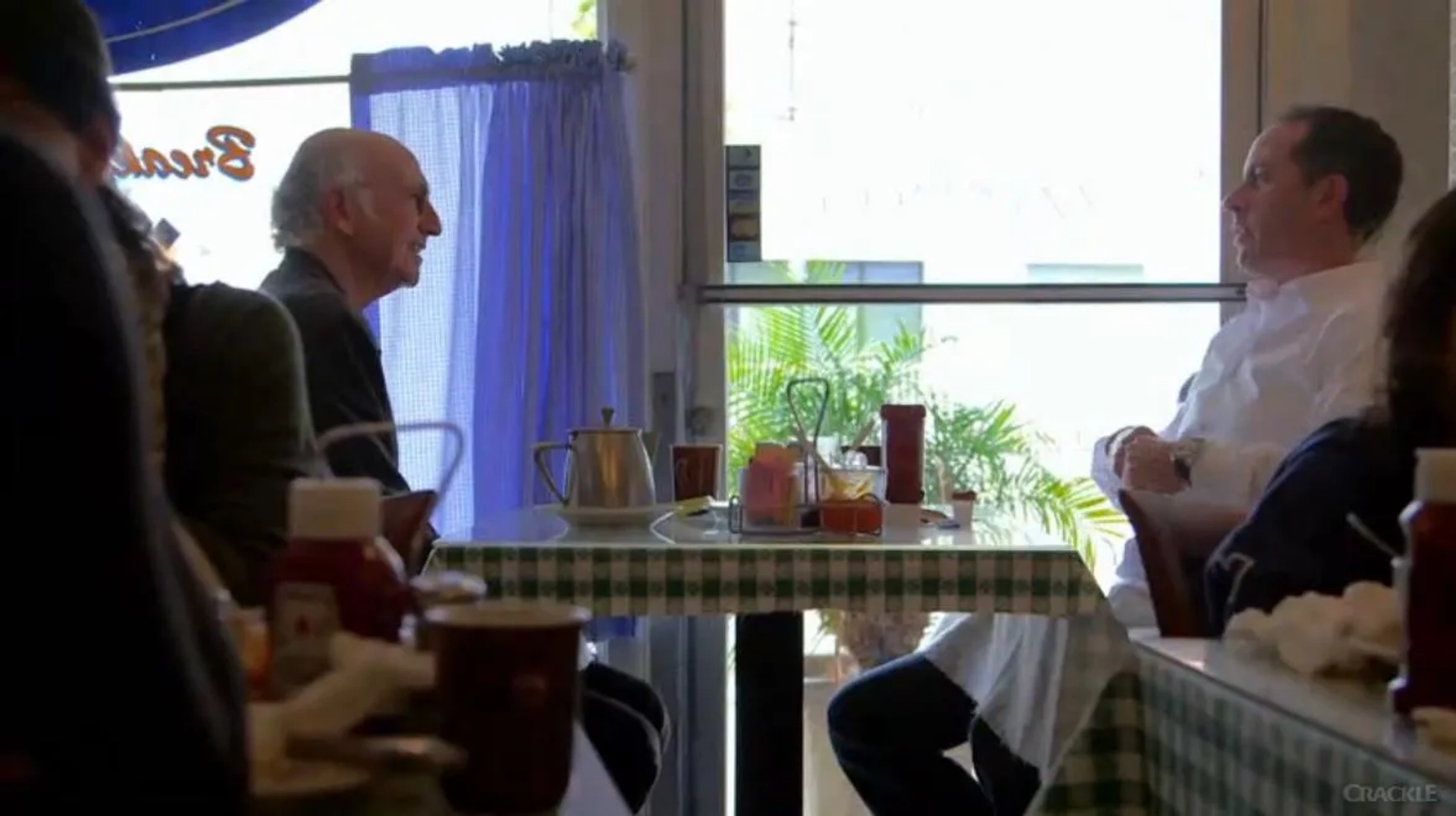 Jerry Seinfeld and Larry David in Comedians in Cars Getting Coffee (2012)