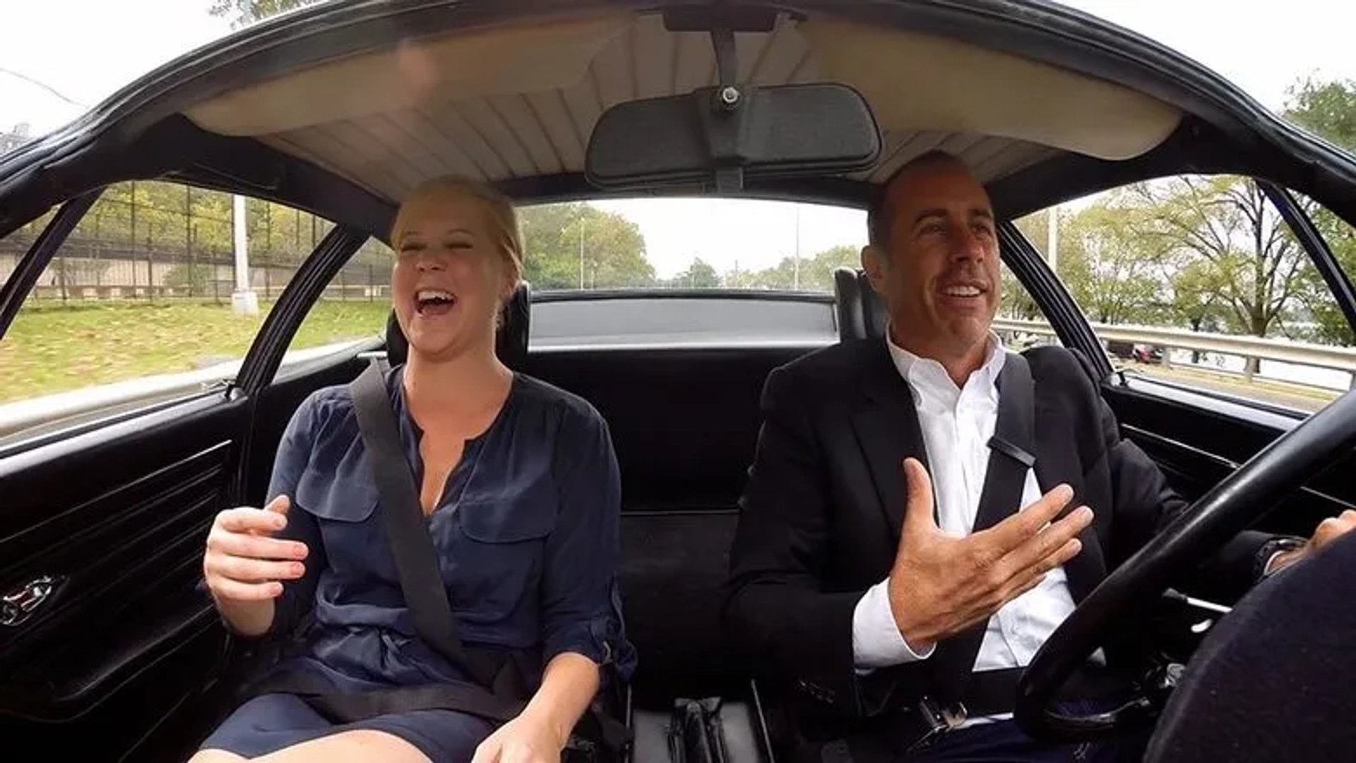 Jerry Seinfeld and Amy Schumer in Comedians in Cars Getting Coffee (2012)